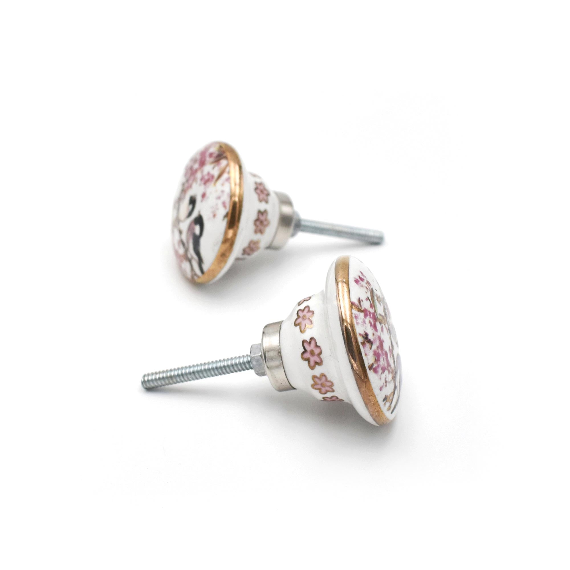 gold bird dresser knobs