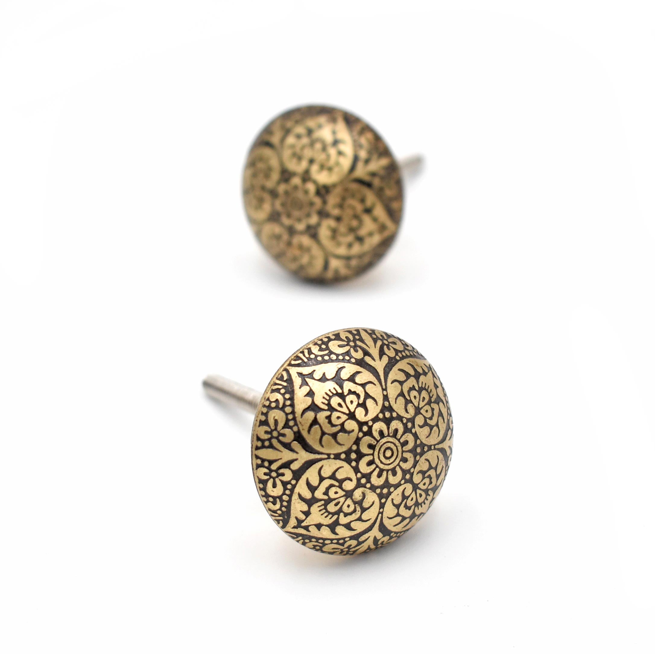 Maharani Brass Cupboard Drawer Knob