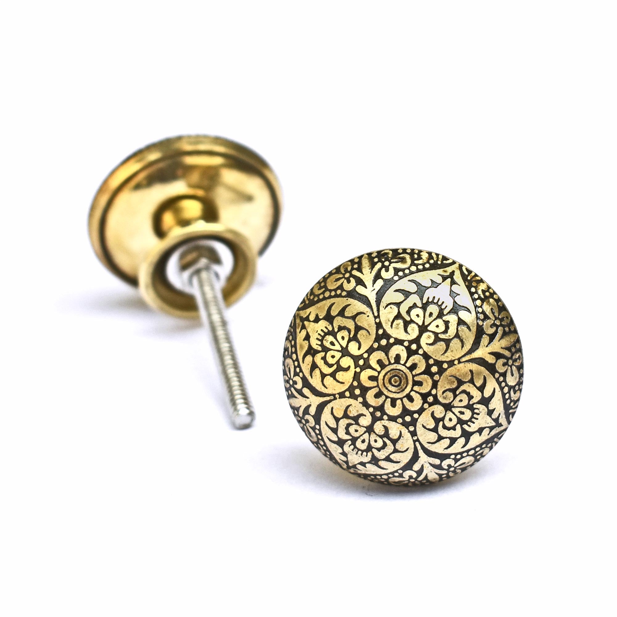 Maharani Brass Cupboard Drawer Knob