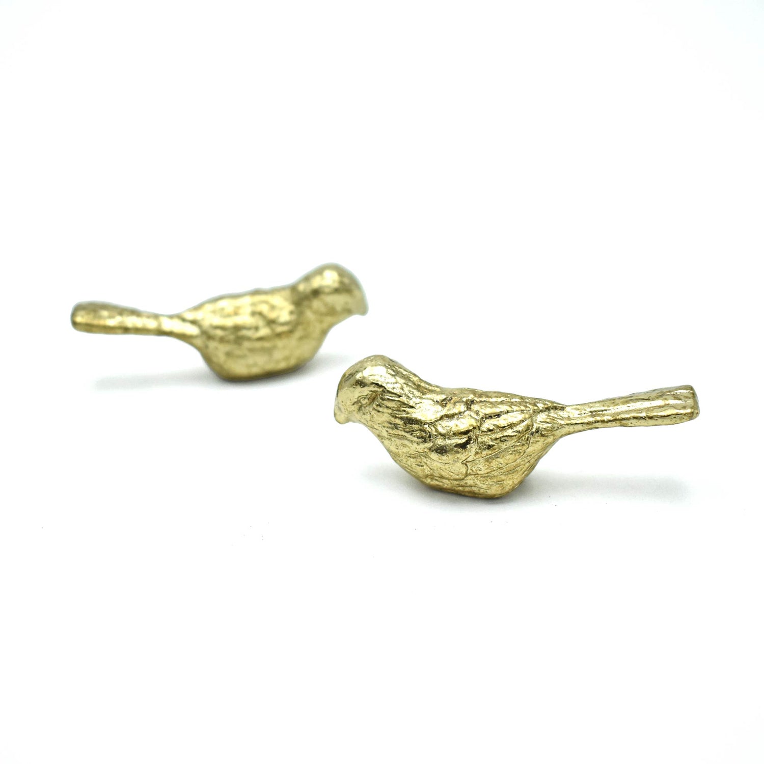 gold bird cupboard knob