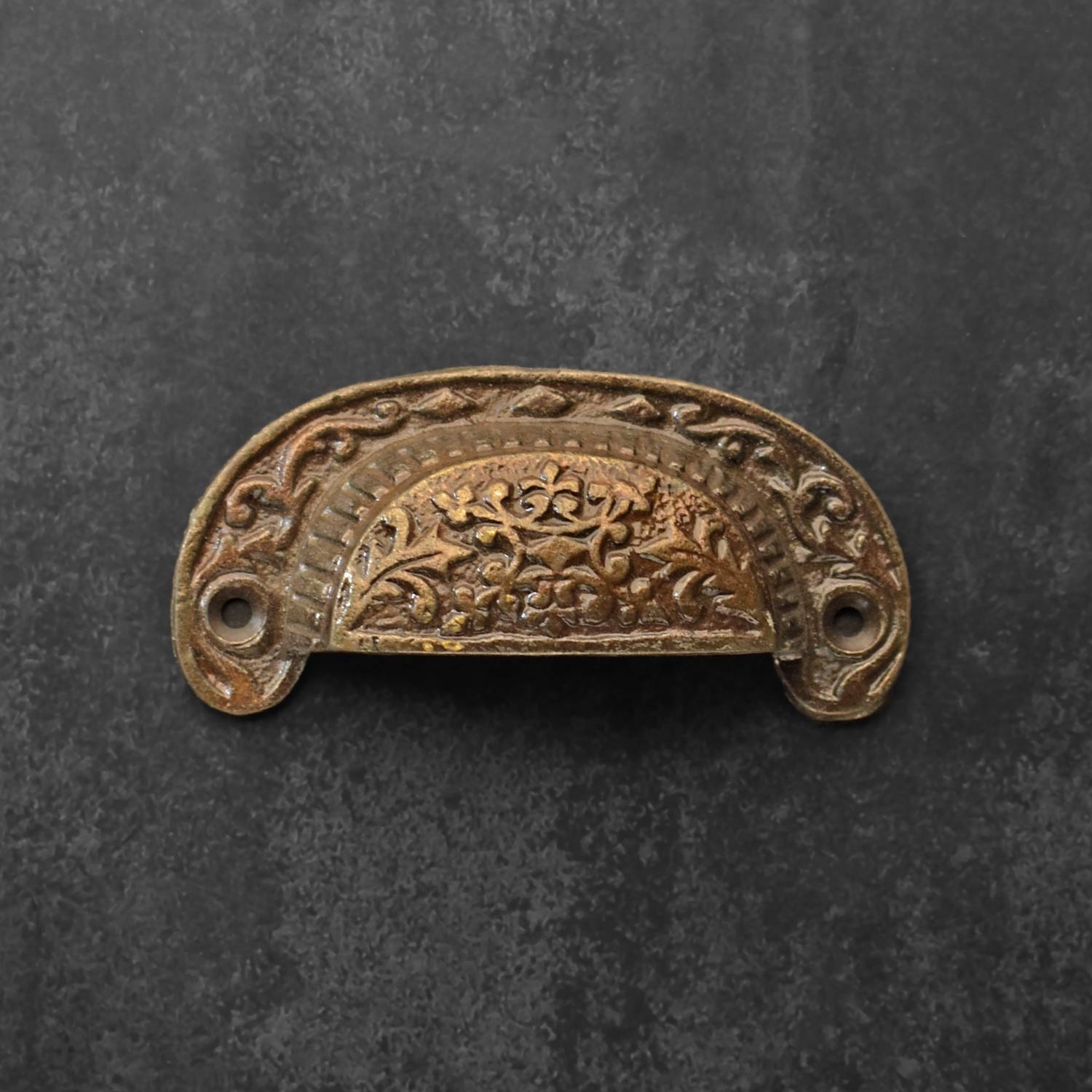 antique cup pull handle