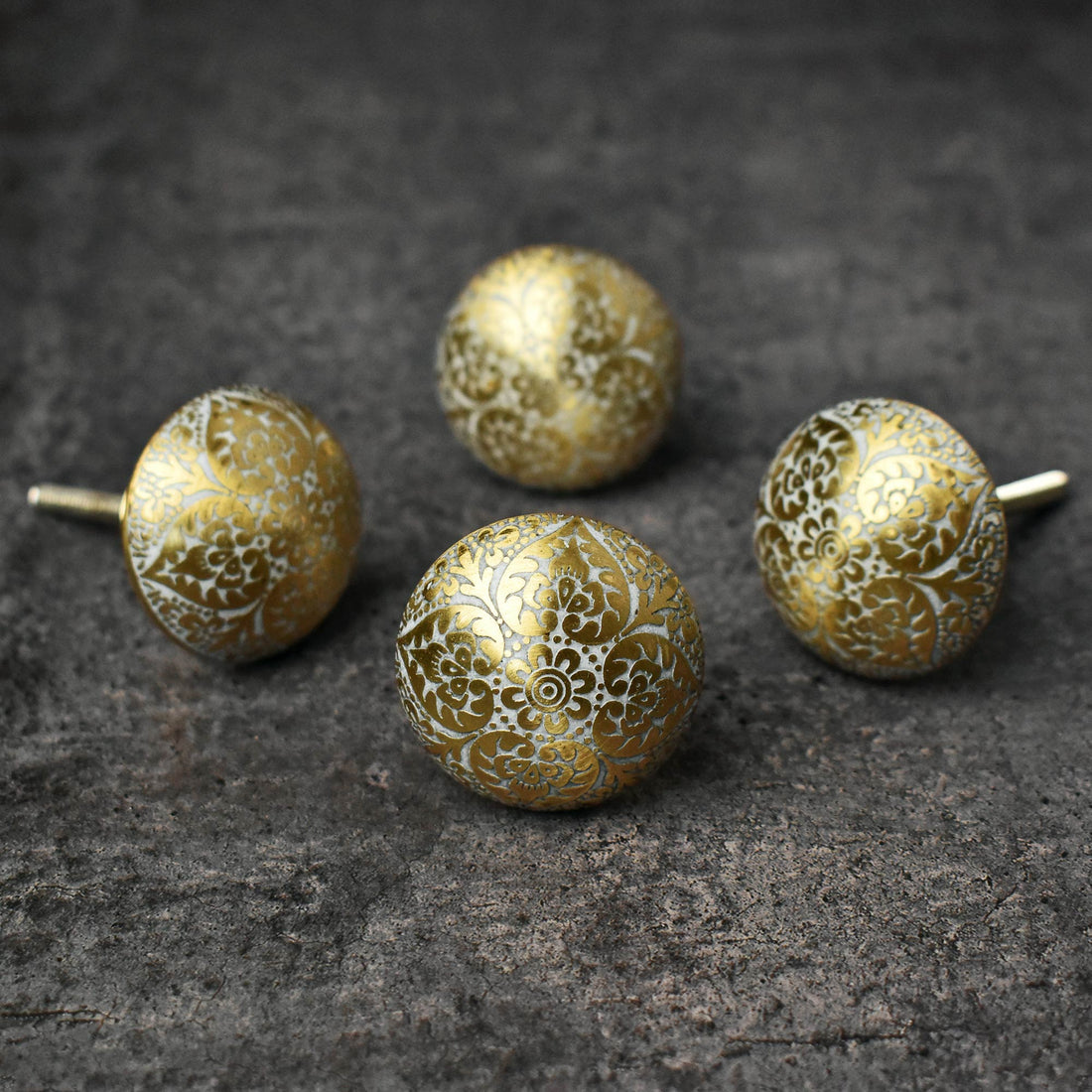 Maharani Brass Cupboard Drawer Knob