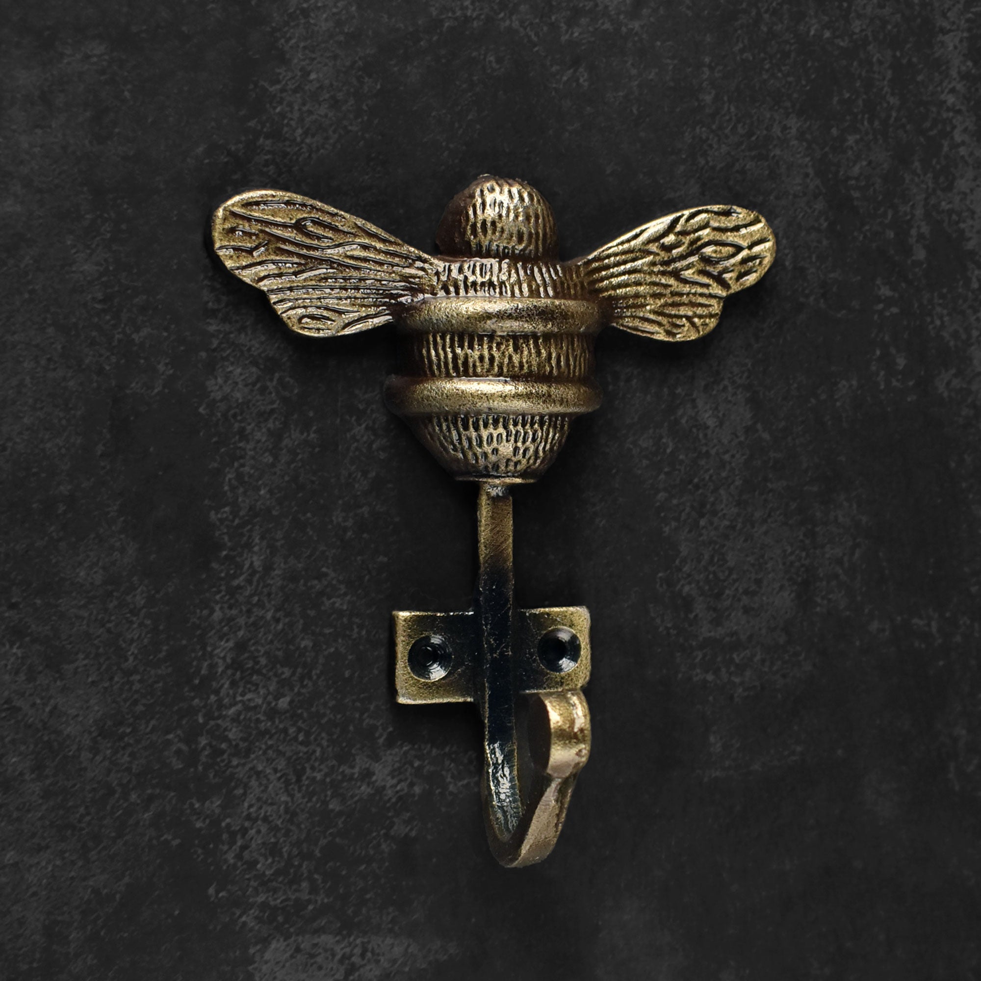 Mellifera Antique Bee Wall Hook and Hanger