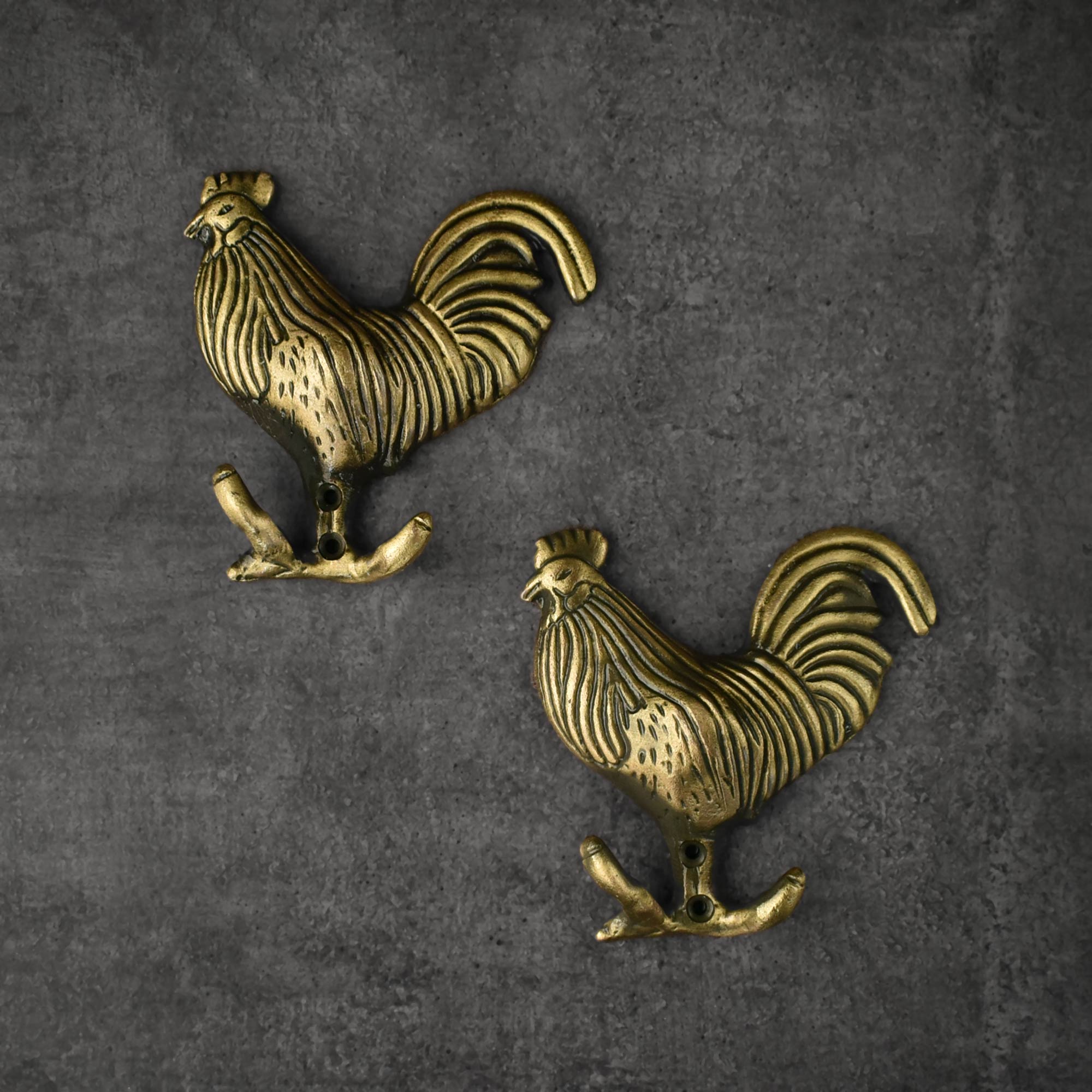 Cluckles Chicken Rooster Wall Hook and Hanger