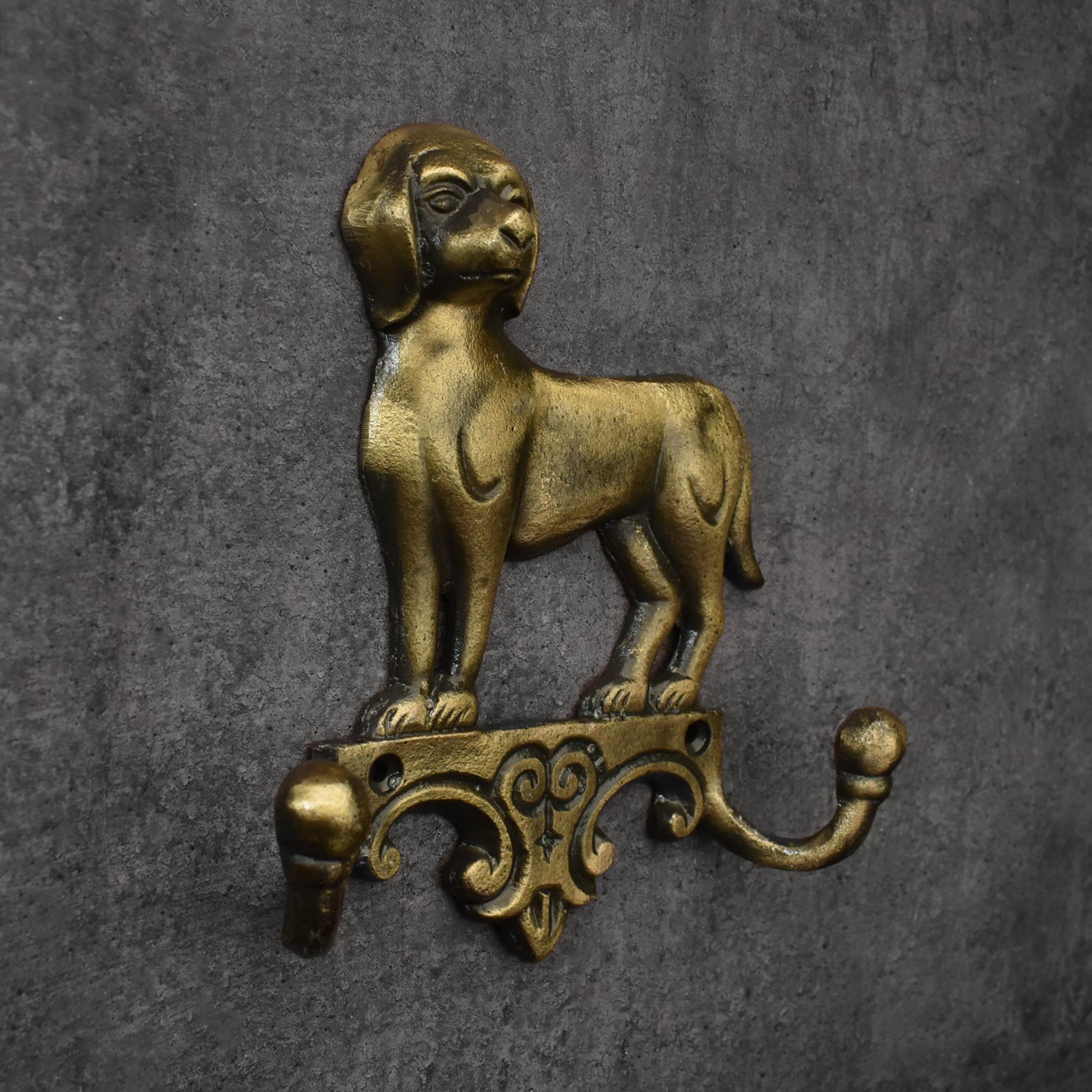 Finnegan Dog Coat Hook and Towel Hanger