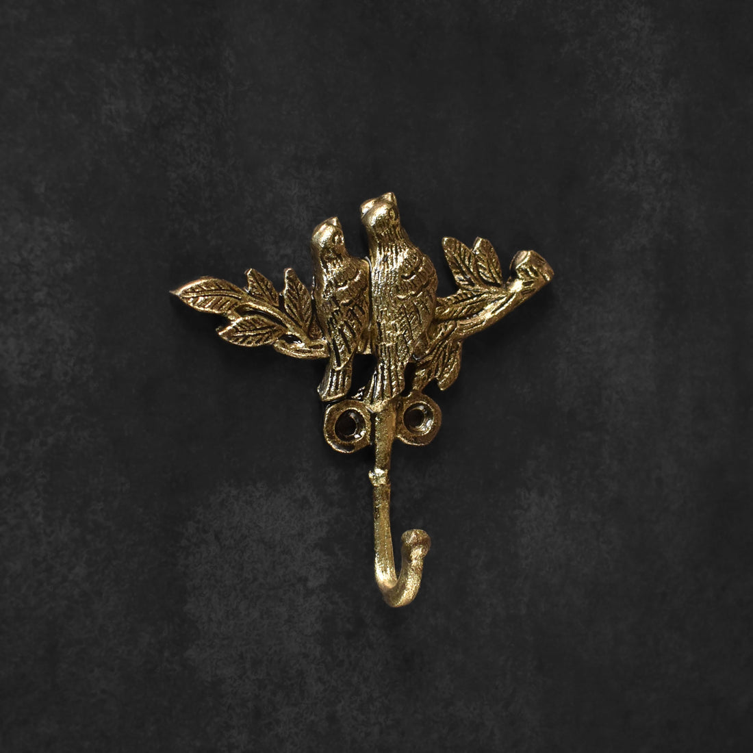 Hirondelle Metal Bird Keys Hanger Wall Hook