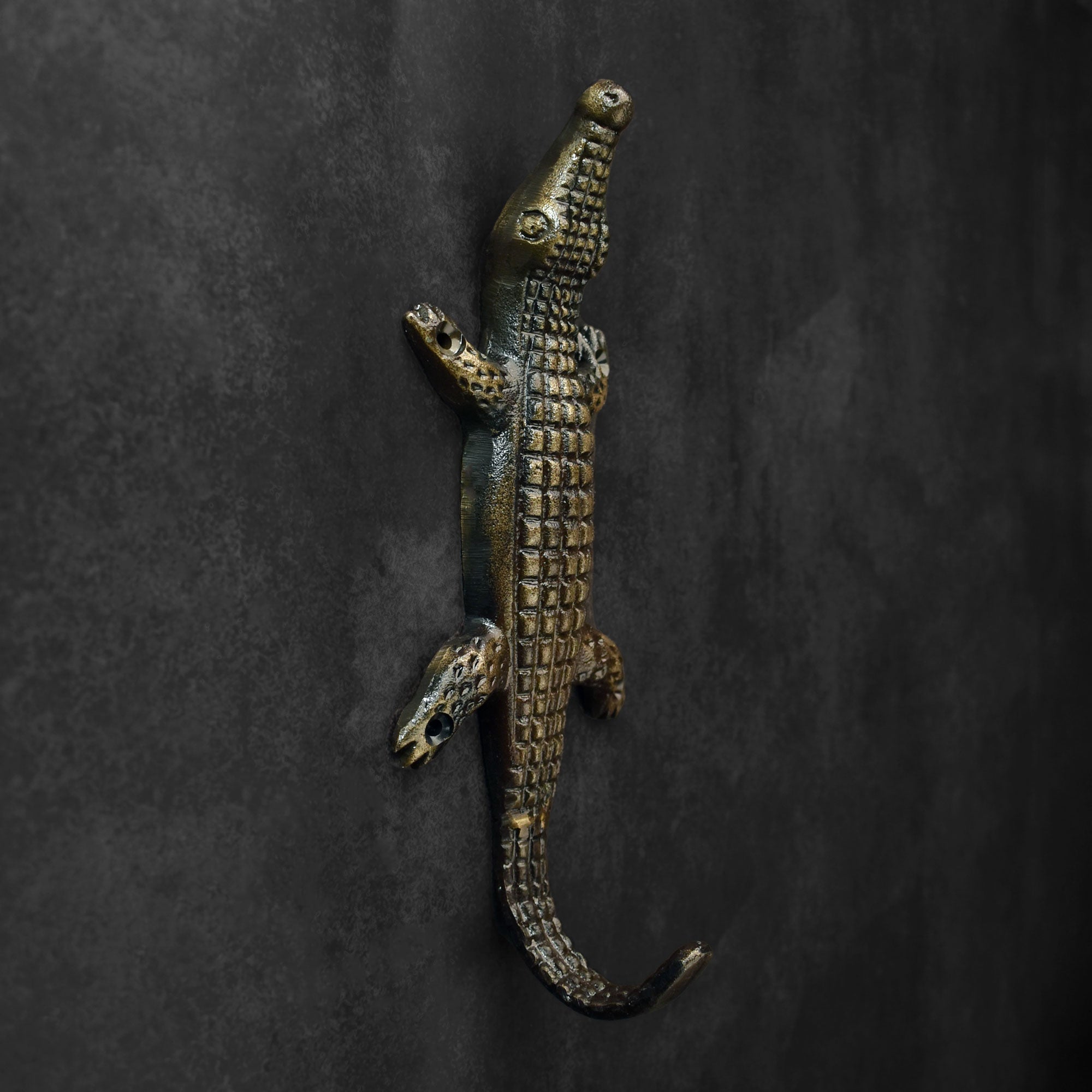 Dundee Crocodile Wall Hook Hanger