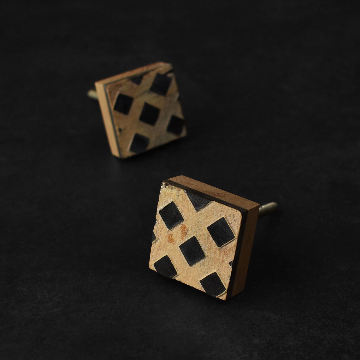 Vespera Square Horn Drawer Knob