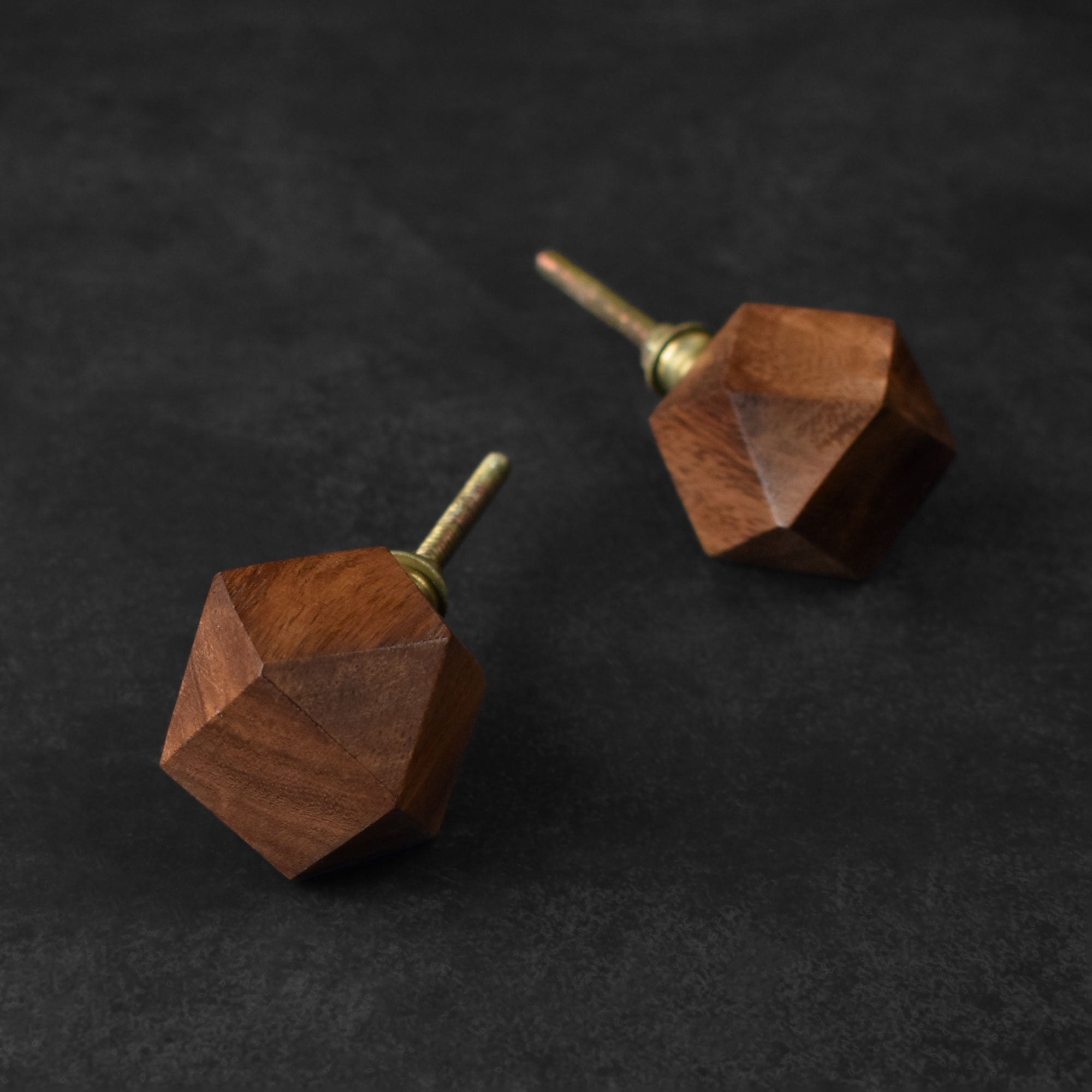 Lignum Astra Wood Cabinet Dresser Drawer Knob