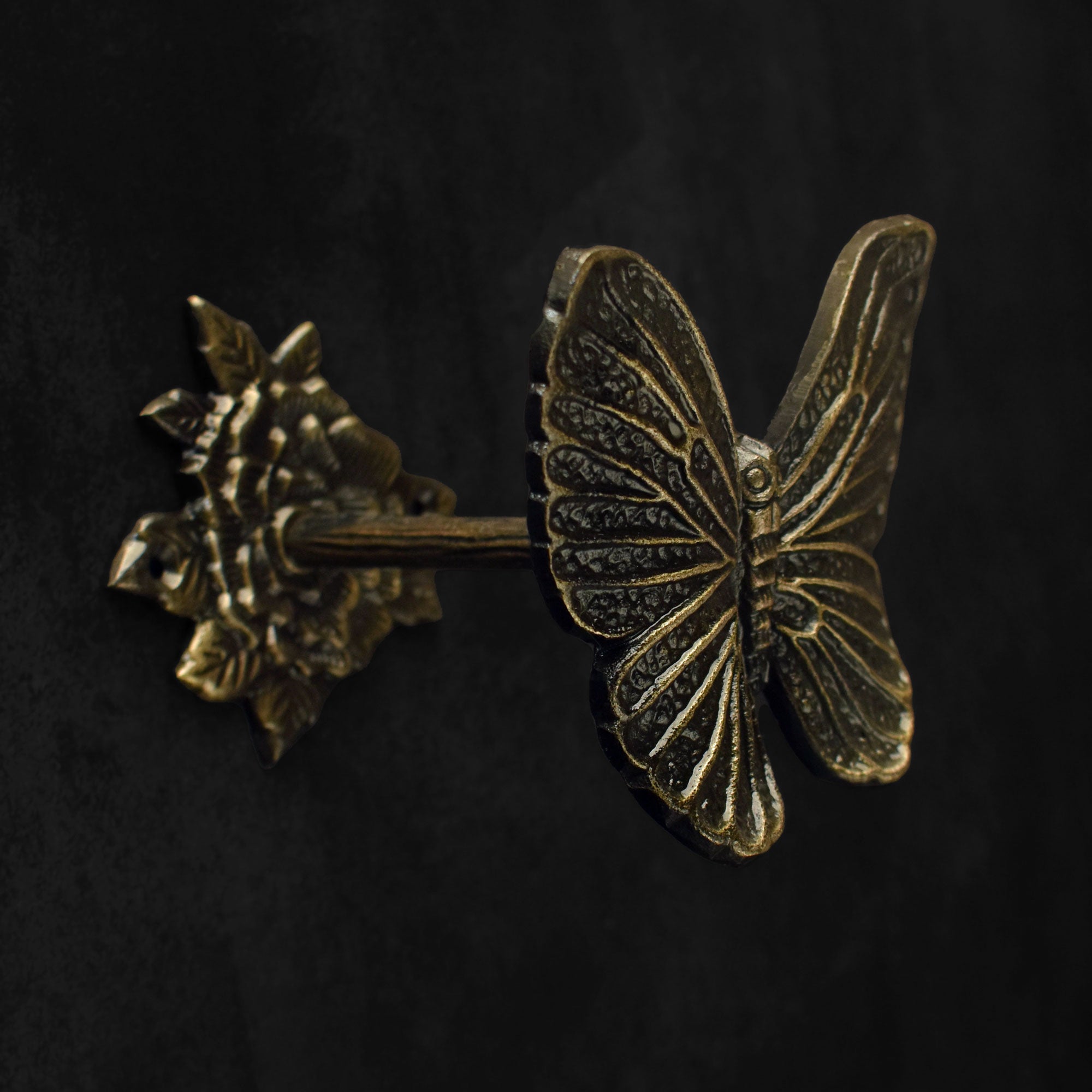 Papillon Antique Butterfly Curtain Holdback