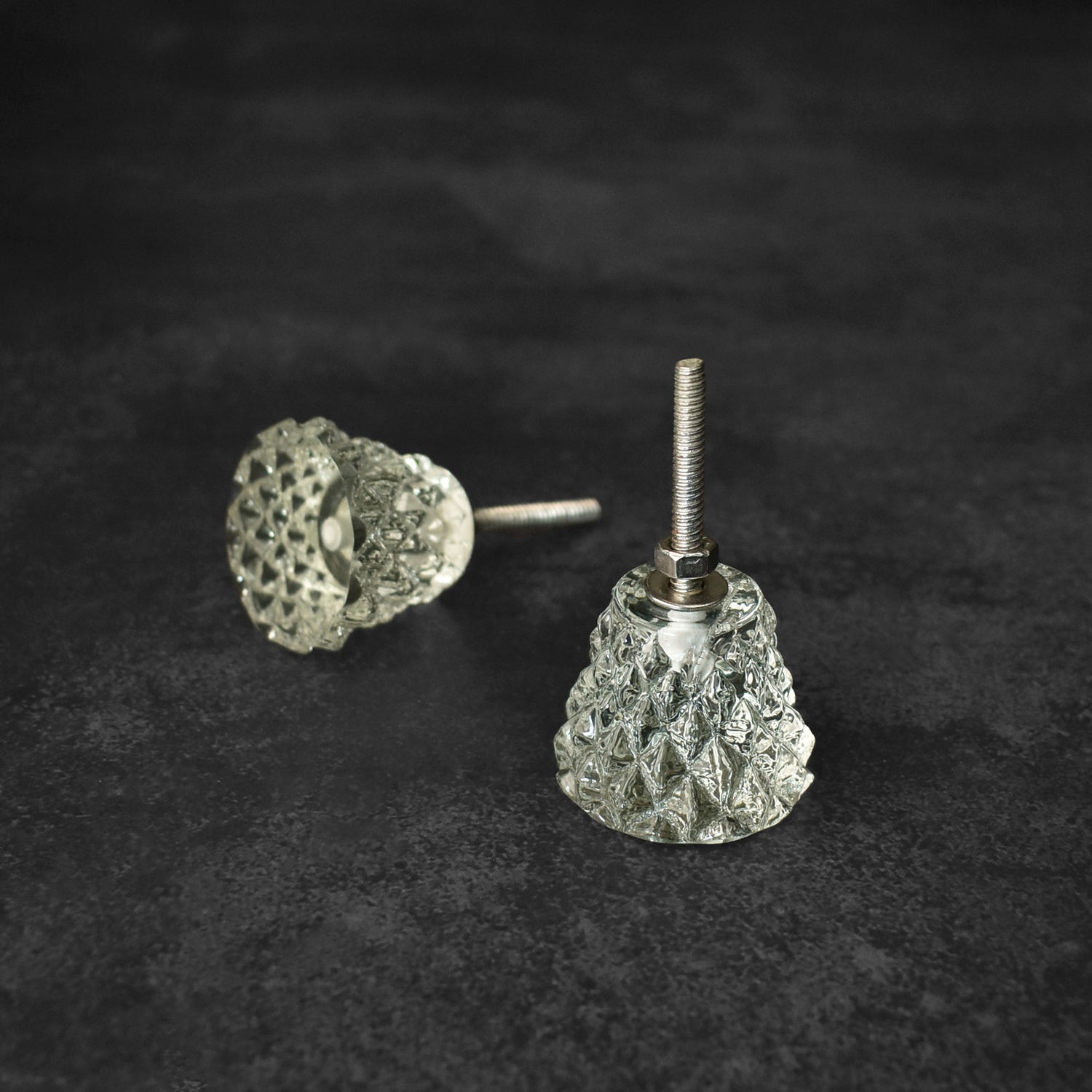 glass dresser drawer knob