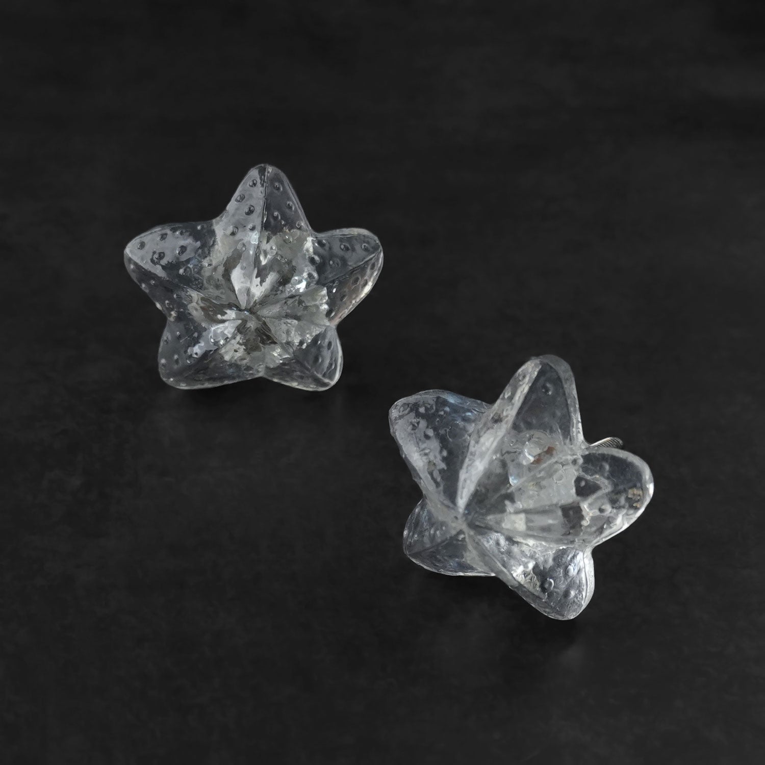 Stella Starfish Glass Kids Cabinet Door Knob