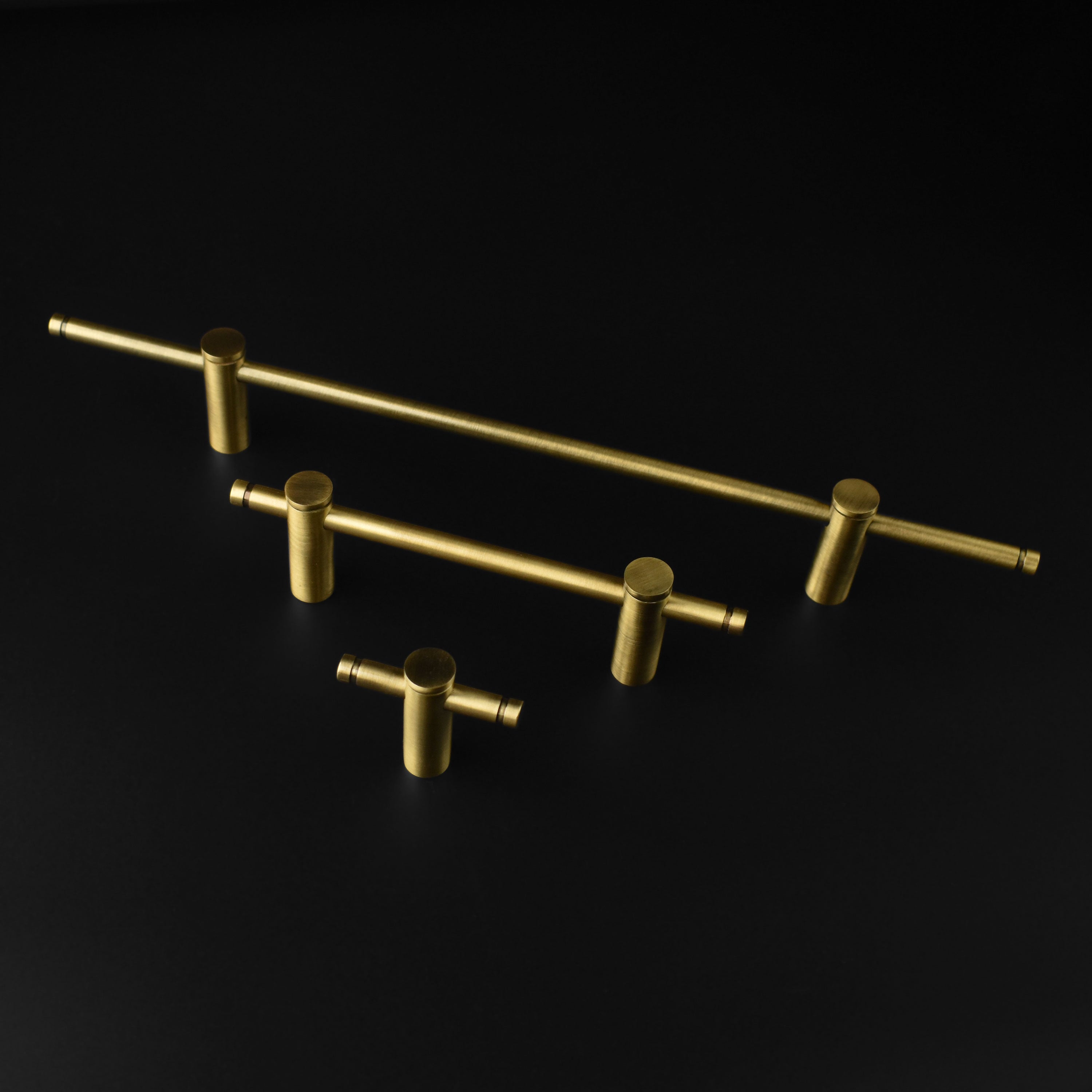 Arden Antique Brass Adjustable Cabinet Wardrobe Pull and Handle