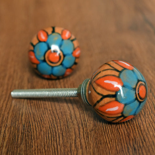 Prairie Small Ceramic Cabinet Drawer Knob