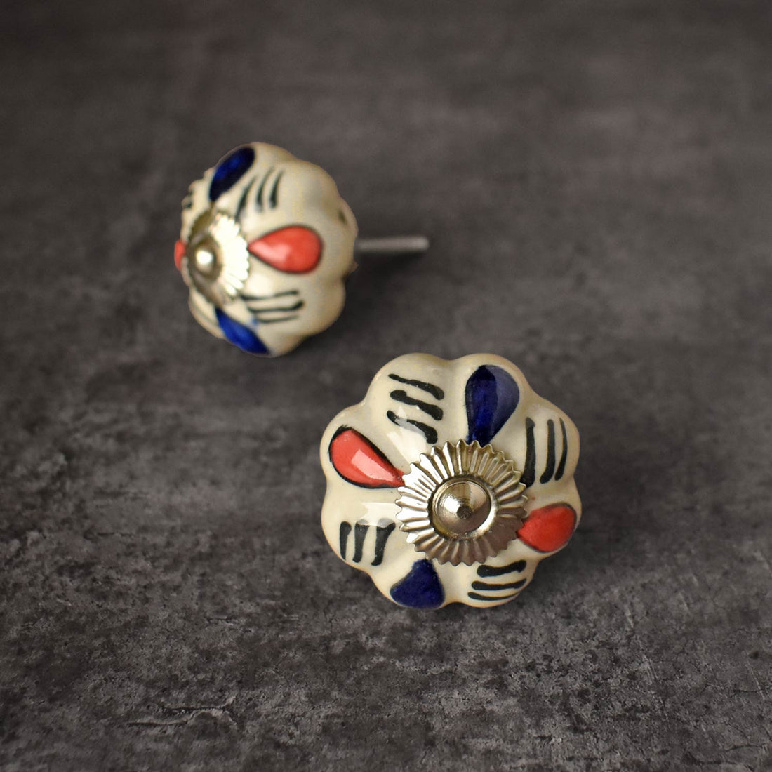 Petal Wheel Ceramic Drawer Knob