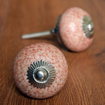 Terravive Speckled Ceramic Drawer Knob