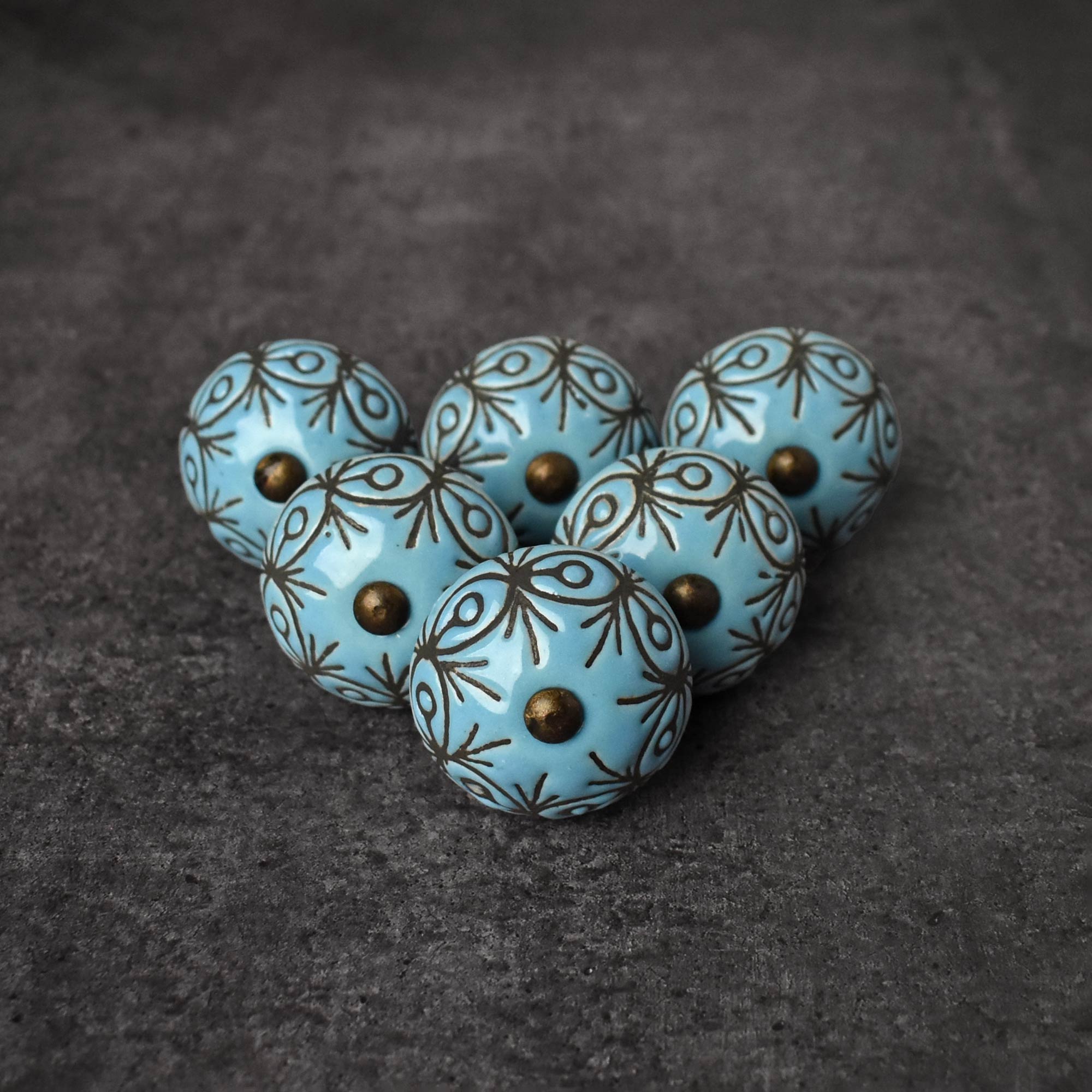 ceramic door knobs