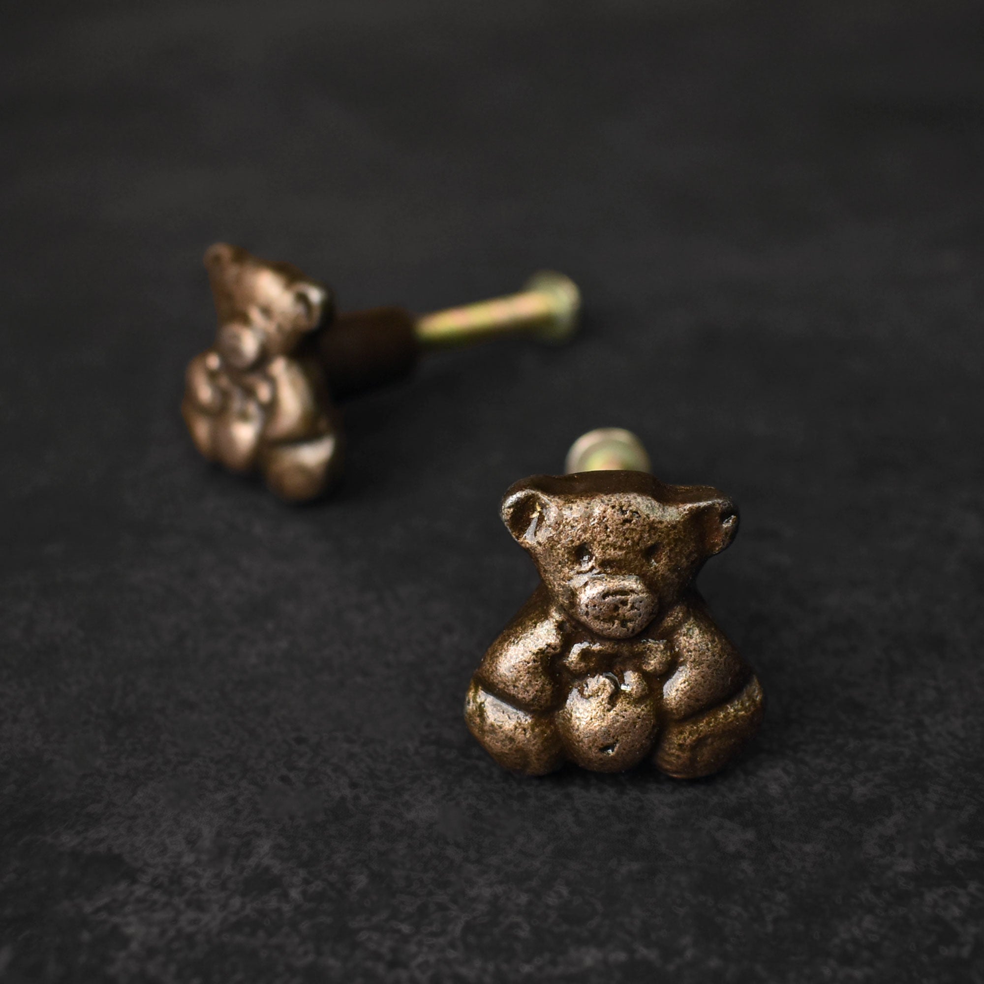 Puddle Cute Bear Dresser Drawer Knob