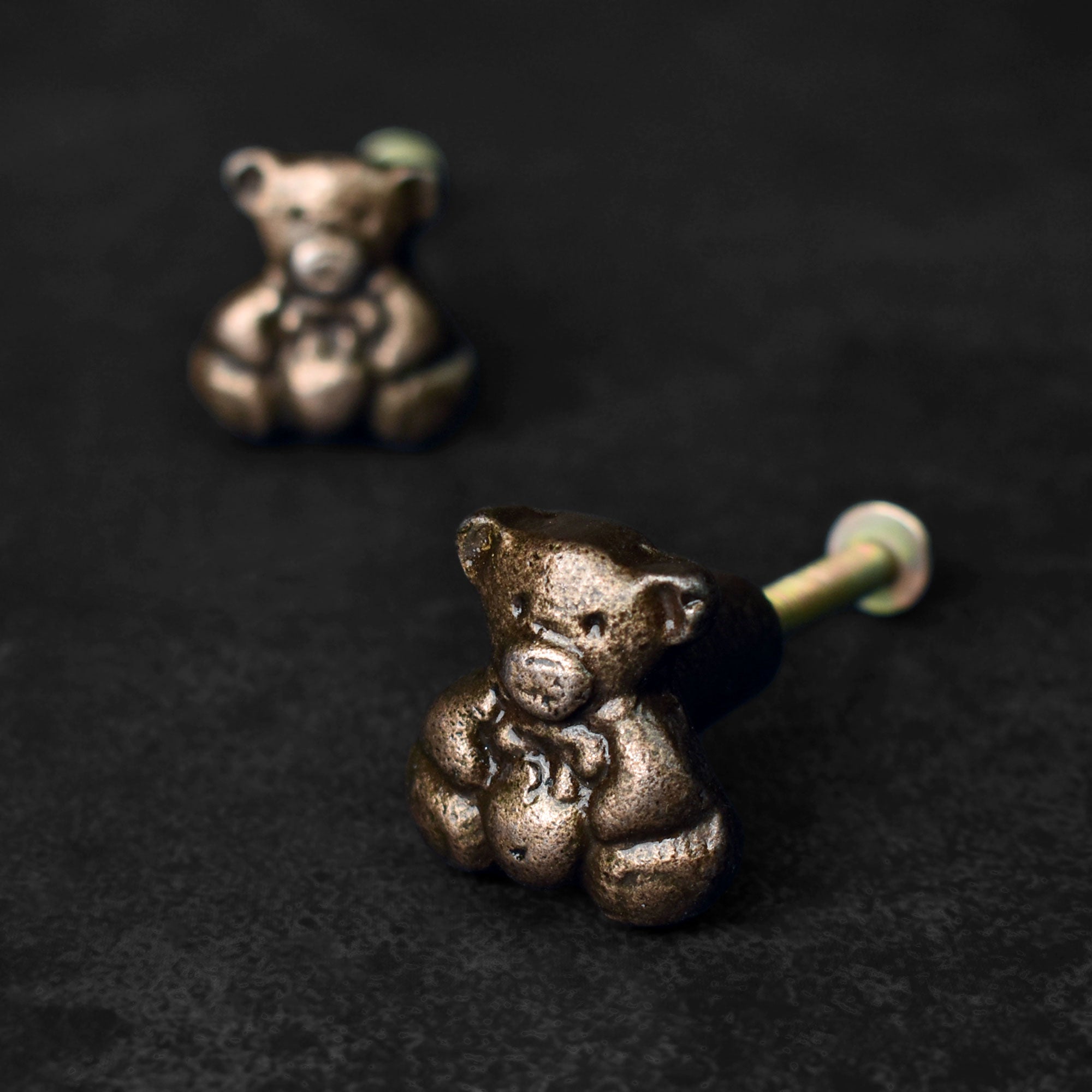 Puddle Cute Bear Dresser Drawer Knob