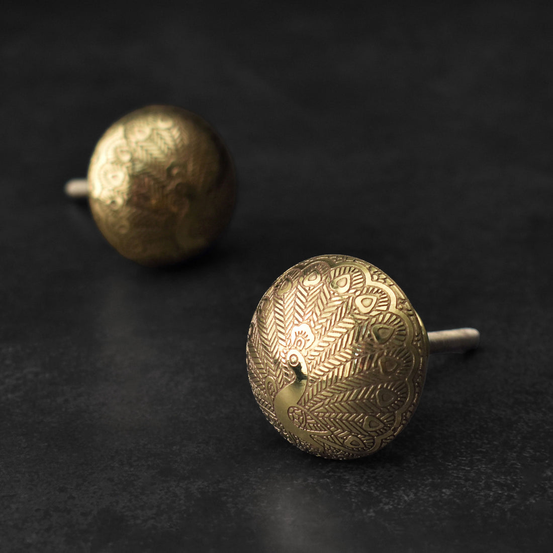 Mayur Brass Cabinet Drawer Knob