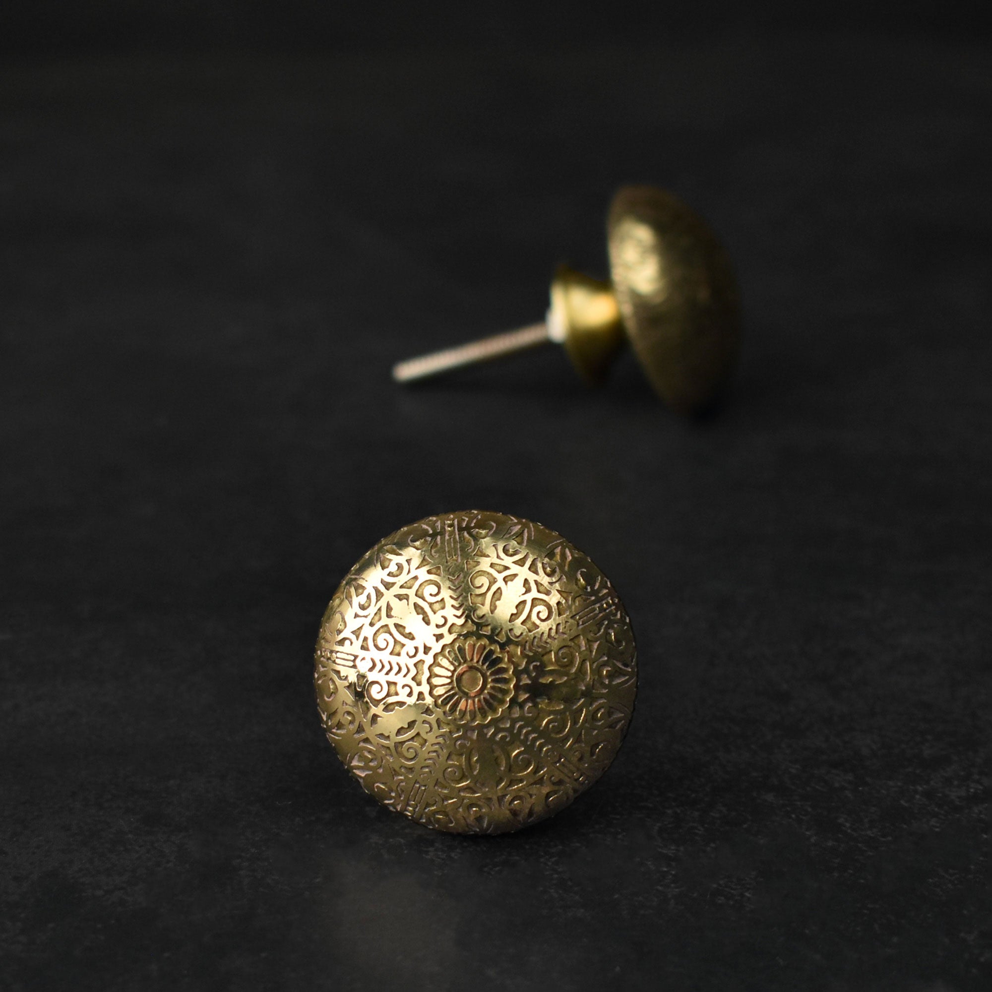 brass knob