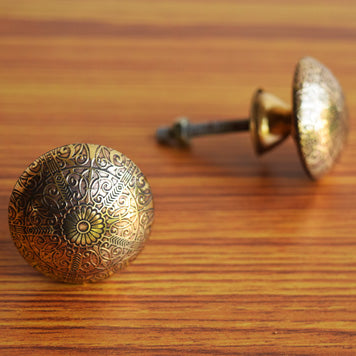 decorative brass knobs
