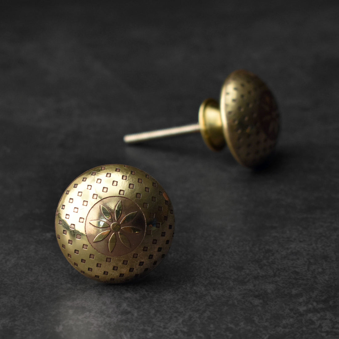 Duchess Brass Cabinet Drawer Knob