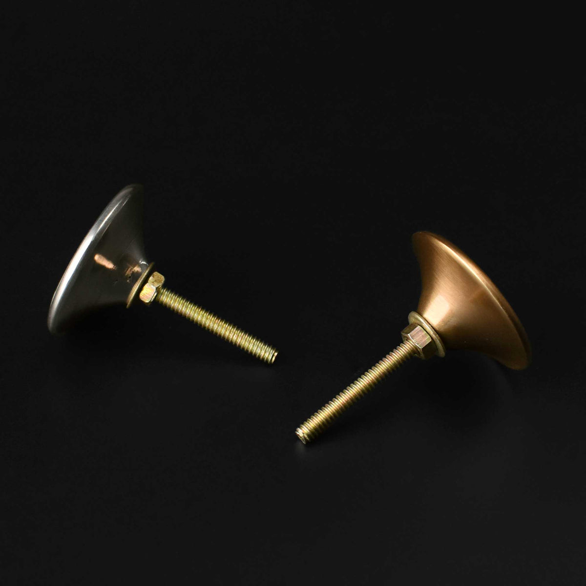 Ulyana Brass Flower Mother Of Pearl Cabinet Wardrobe Knob