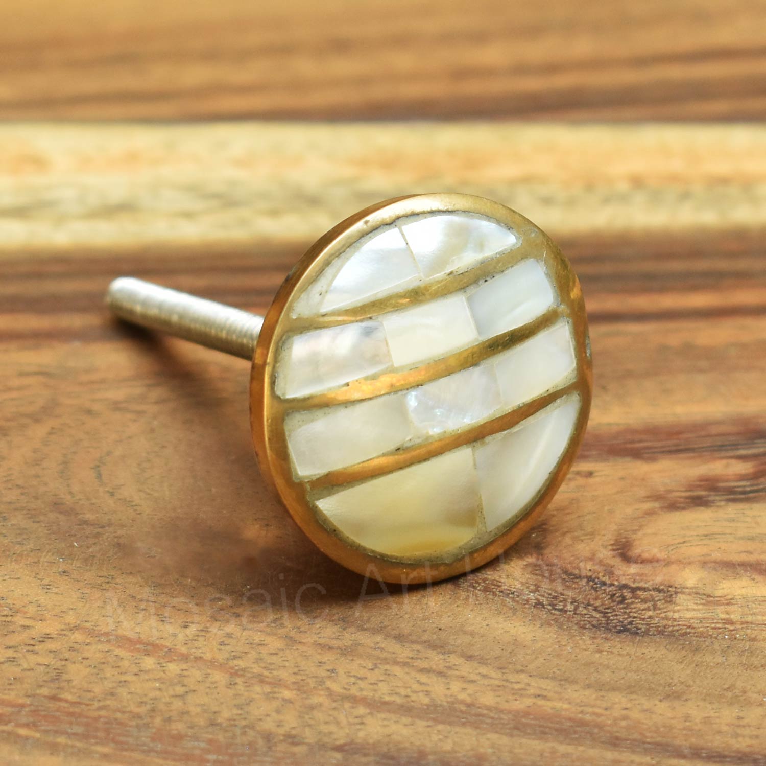 brass door knob