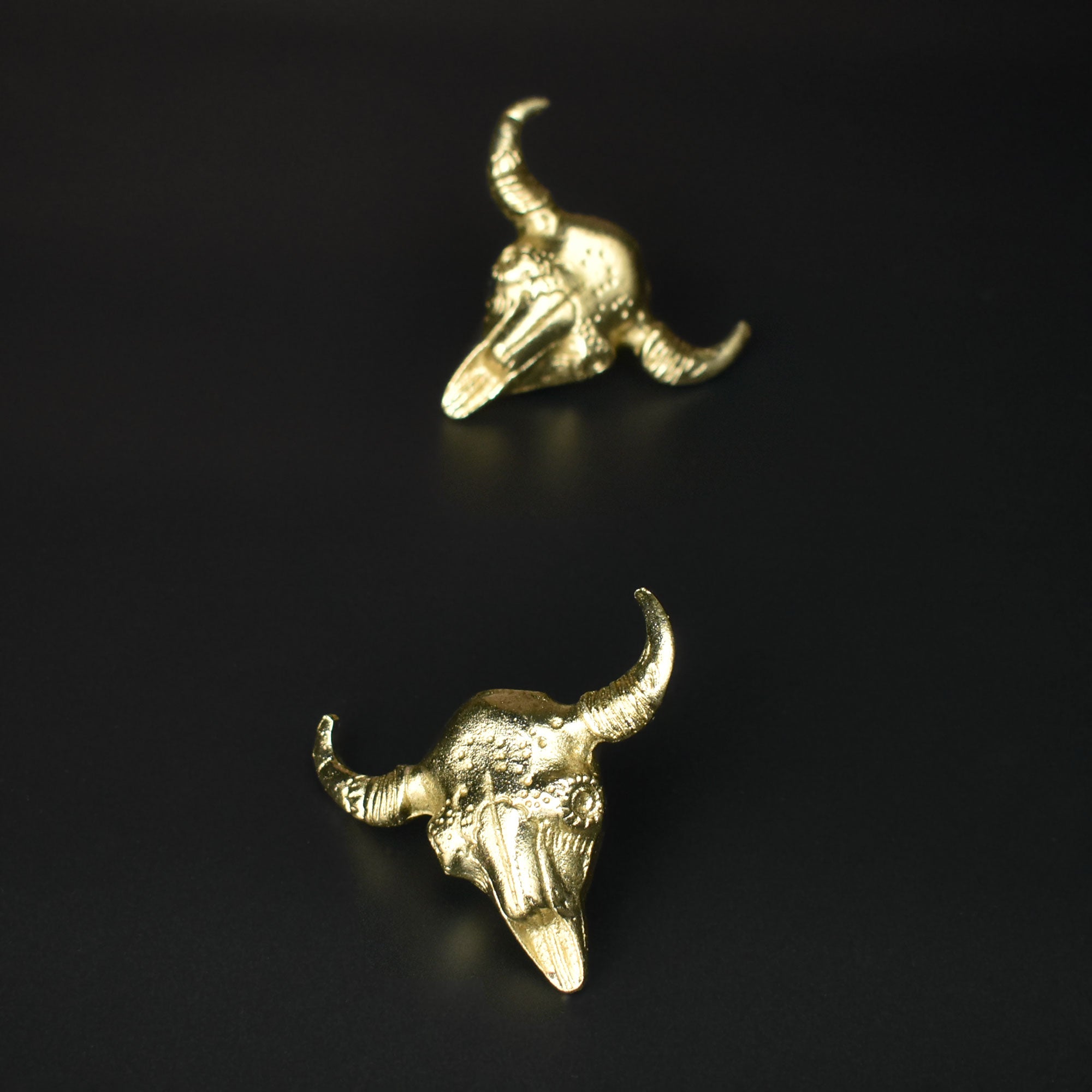 Sampson the Ox Gold Cabinet Drawer Knob