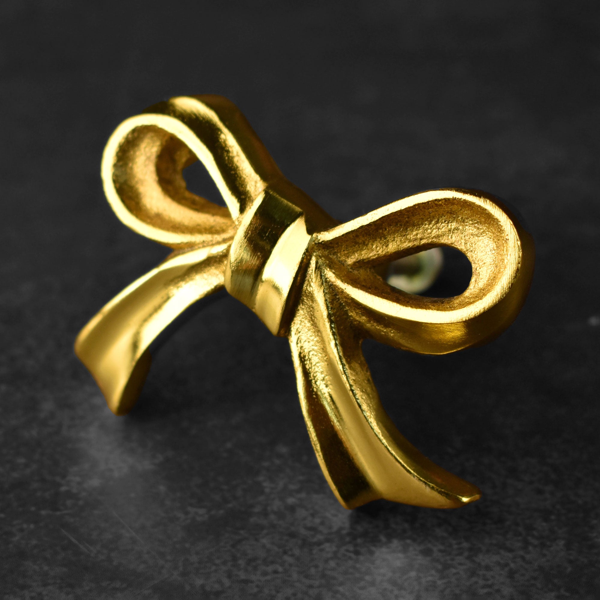 Ruban Royale Bow Cabinet Drawer Knob and Pull