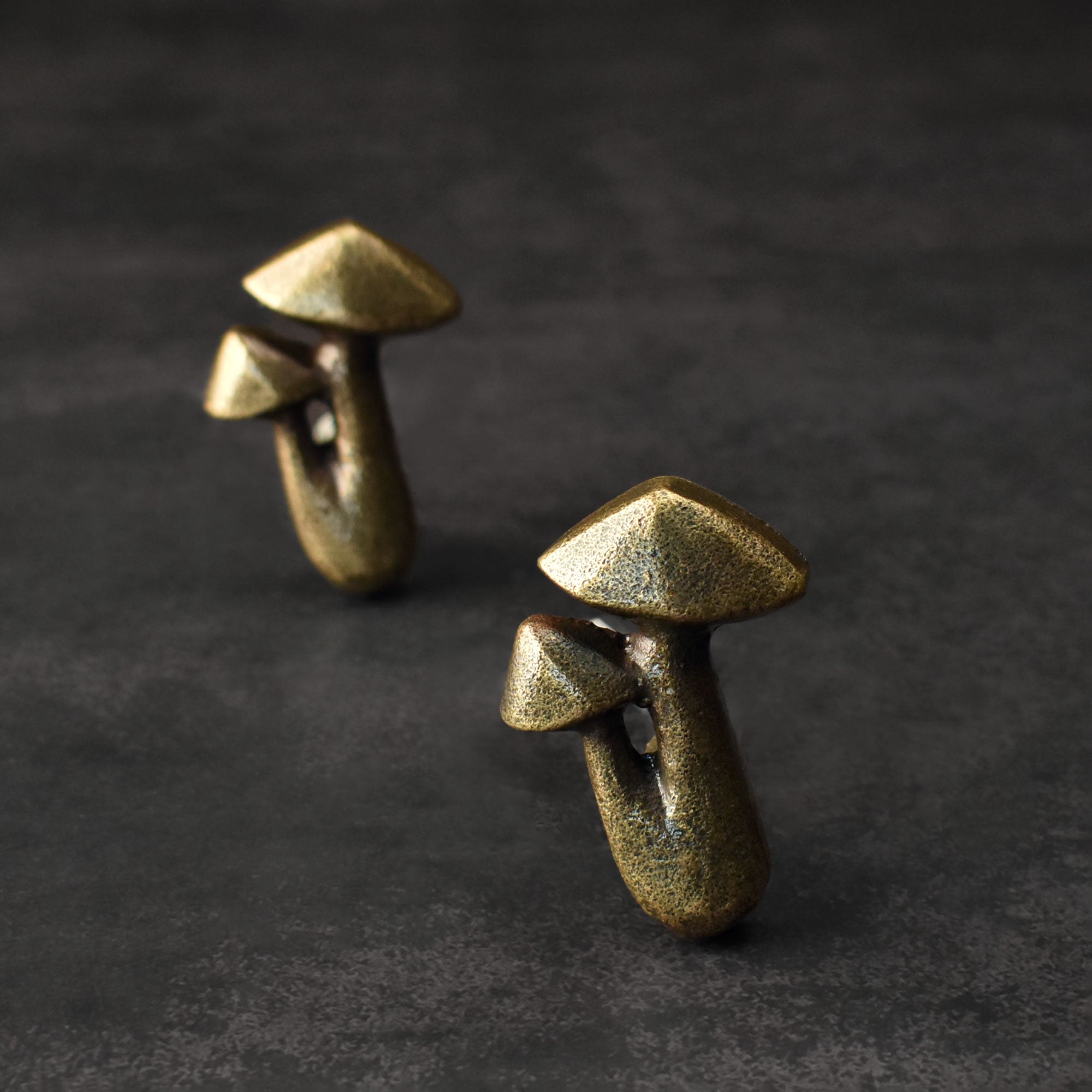 Shimeji Metal Mushroom Cabinet Drawer Knob