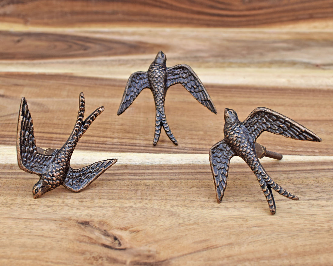 Bellamy Antique Bird Cabinet Dresser Knob