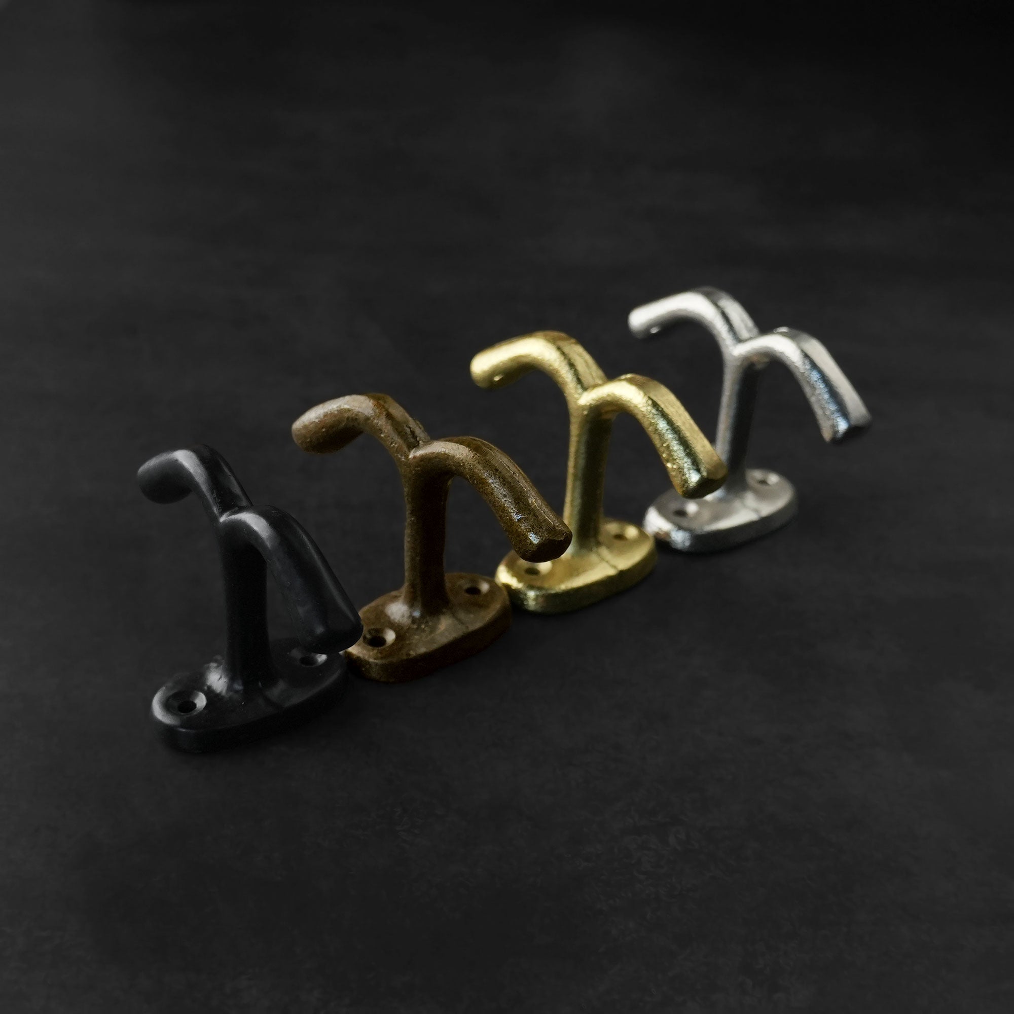 Baobab Cast Iron Small Double Wall Hook Ceiling Hook