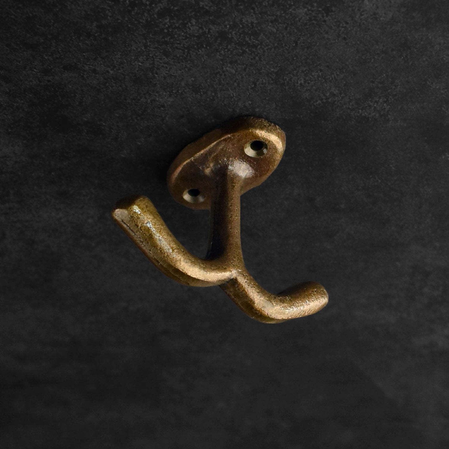 Baobab Cast Iron Small Double Wall Hook Ceiling Hook