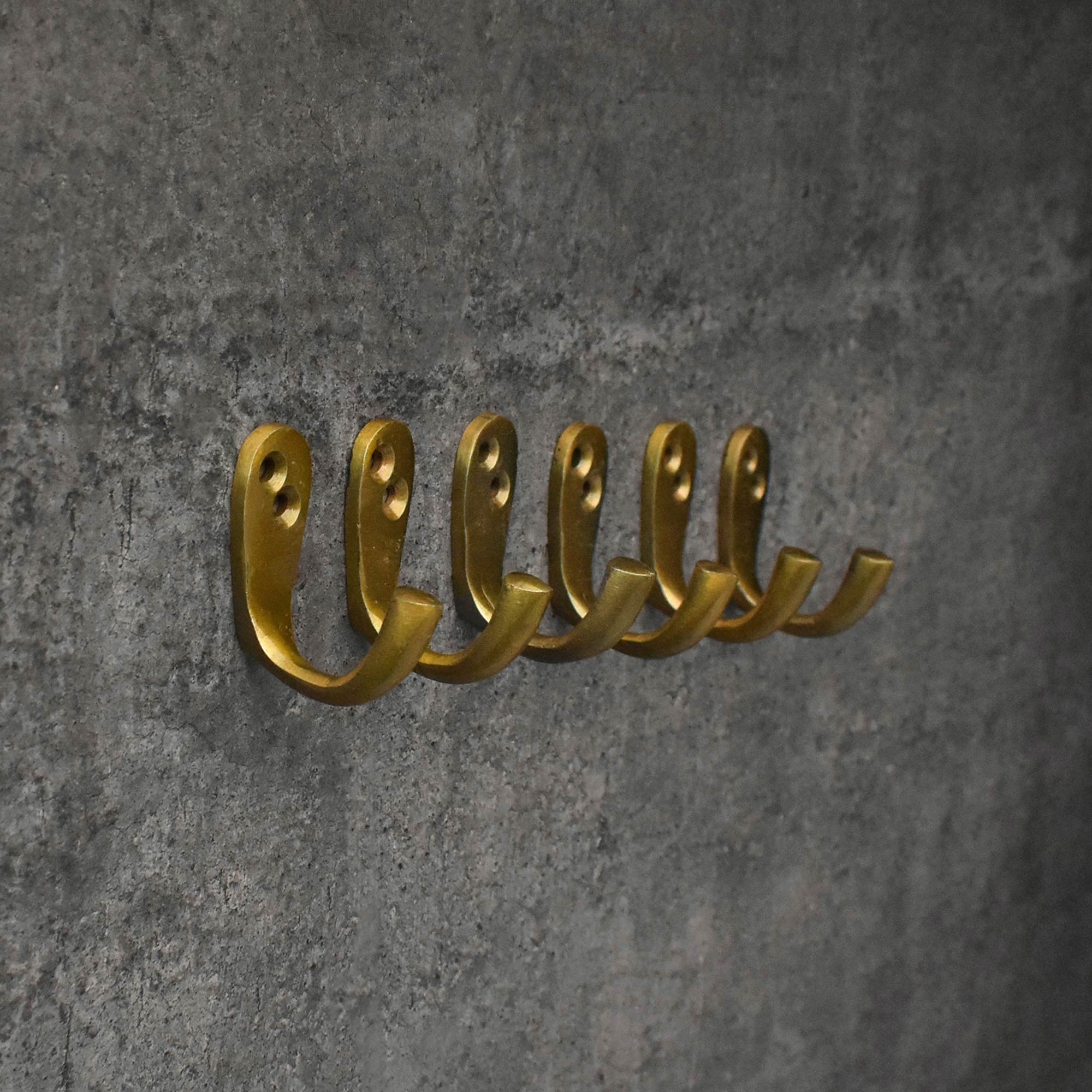 Baobab Cast Iron Minimalist Coat Wall Hook and Hanger