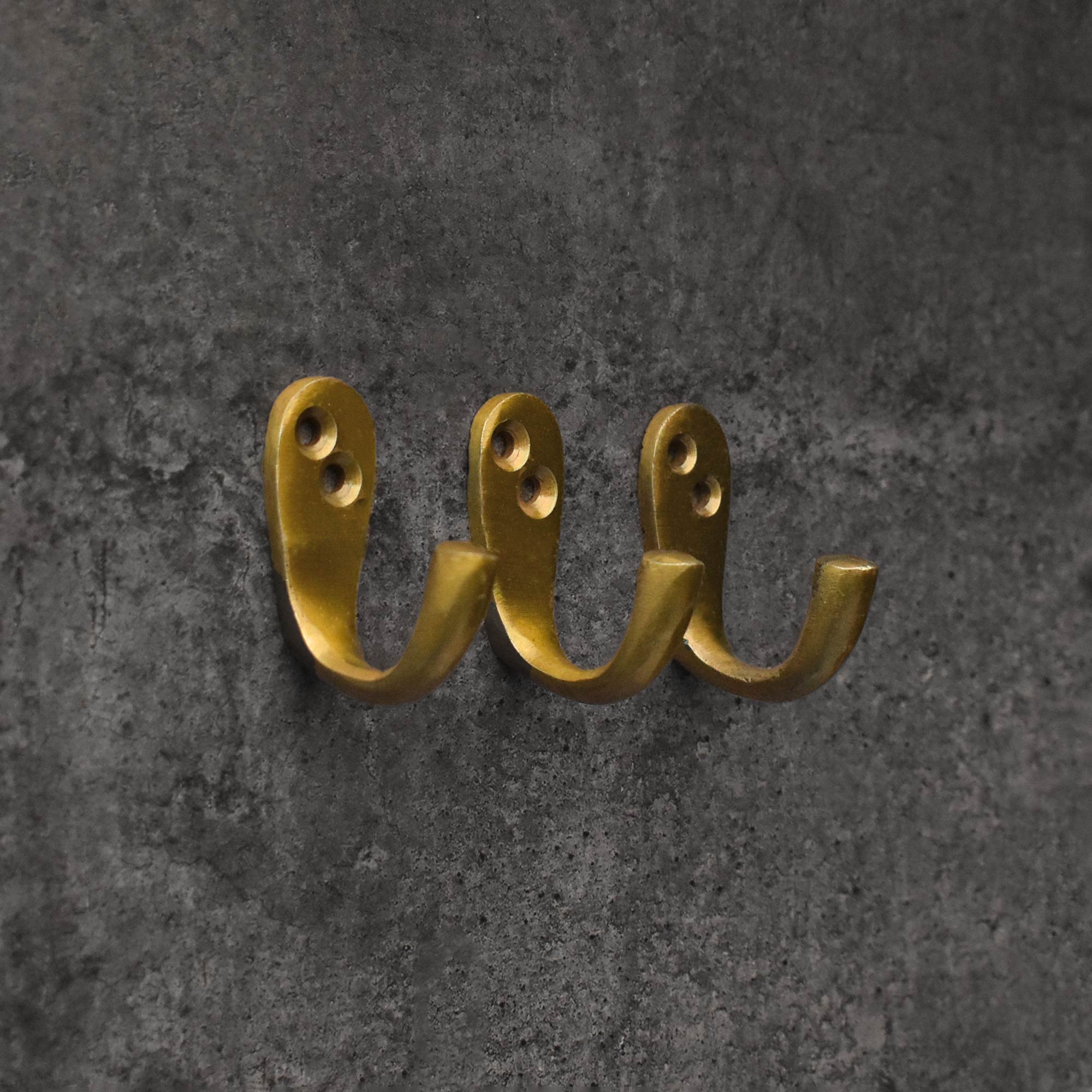 Baobab Cast Iron Minimalist Coat Wall Hook and Hanger