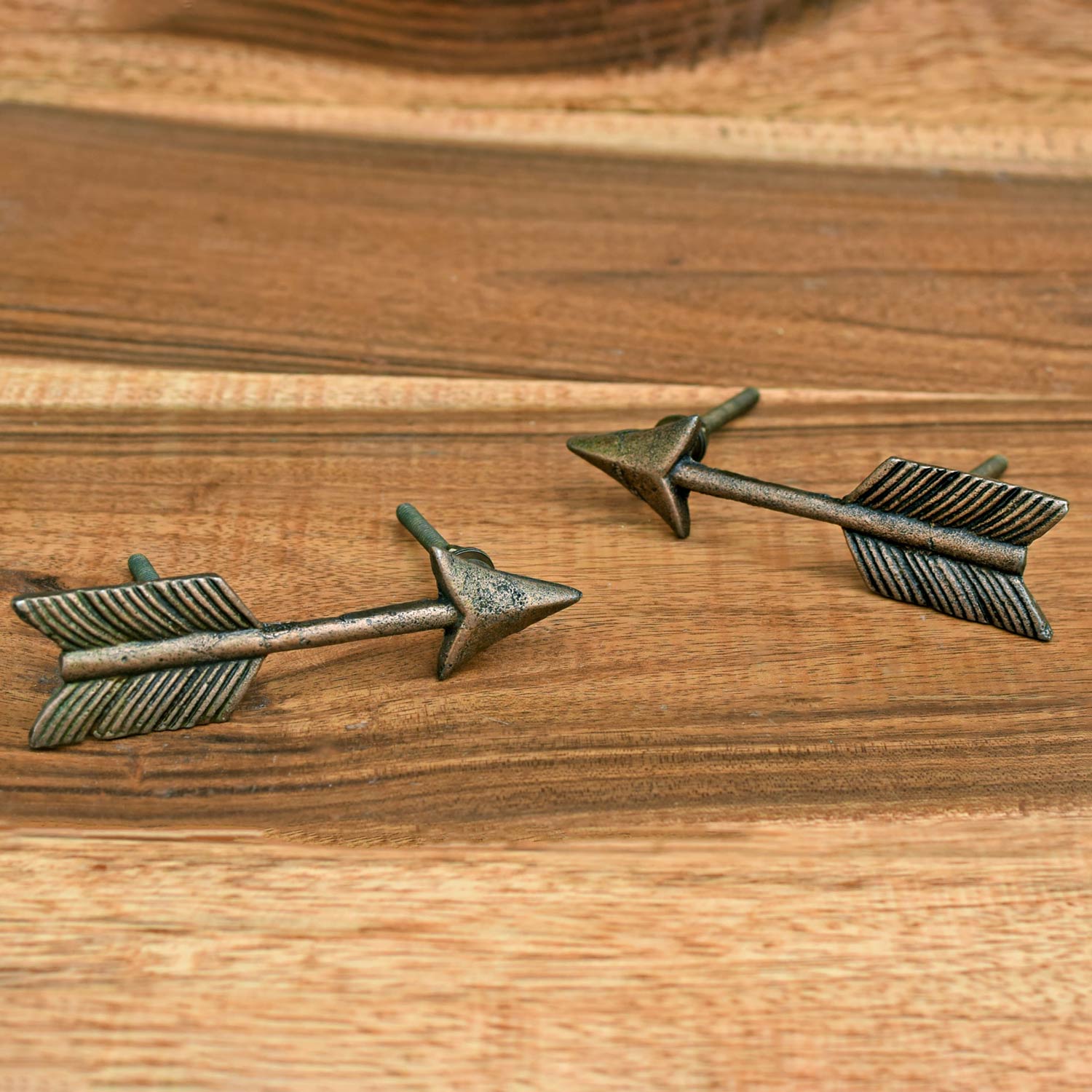 Bullseye Arrow Antique Cupboard Drawer Handle