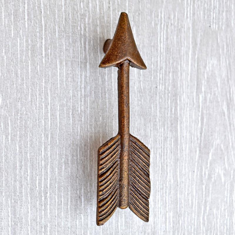 Bullseye Arrow Antique Cupboard Drawer Handle