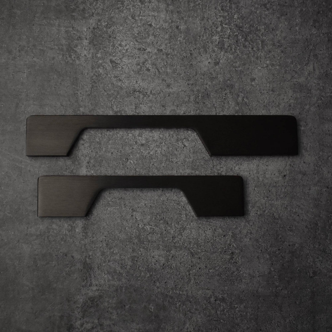 Monza Sleek Black Cupboard Wardrobe Handle Pull