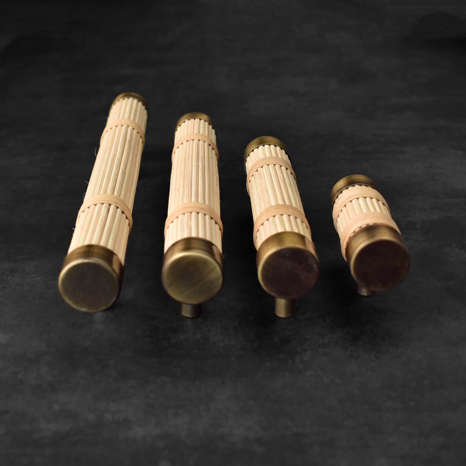 rattan drawer handle