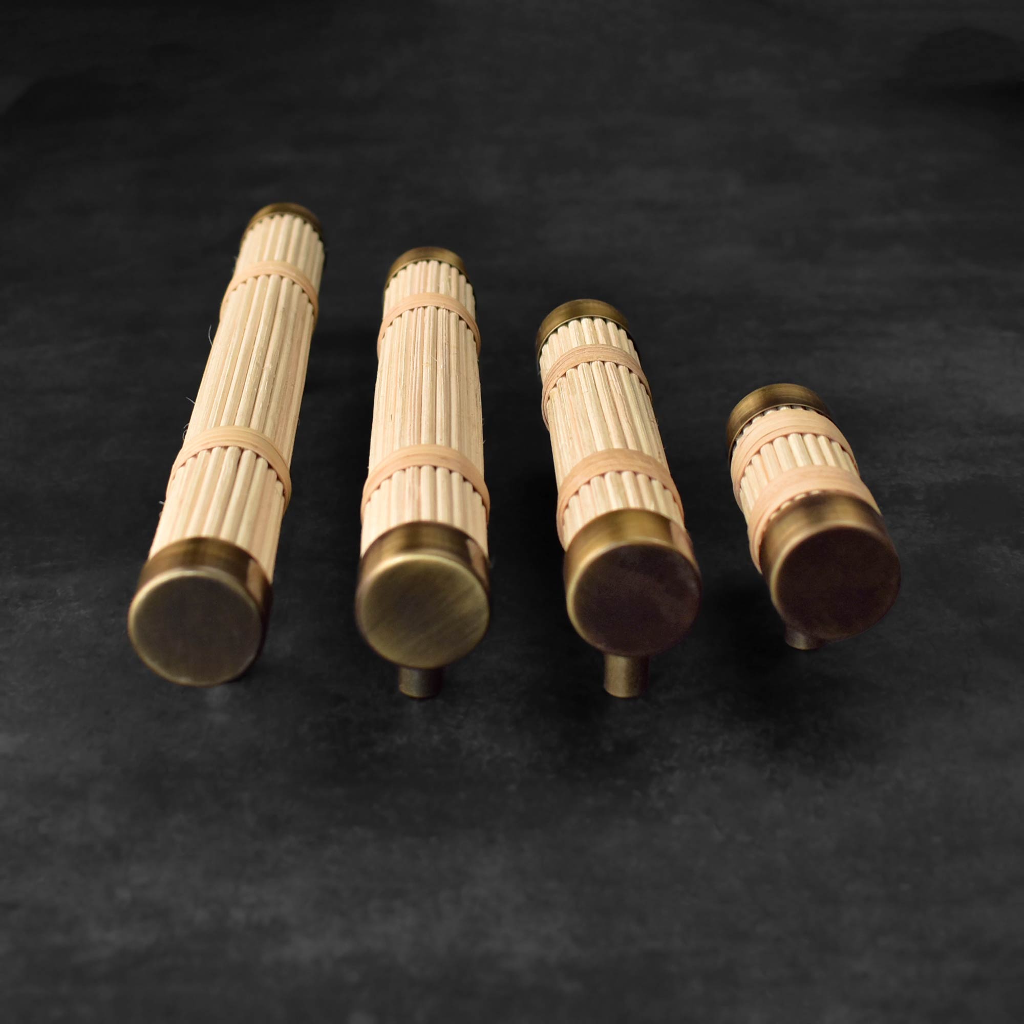 rattan drawer handle