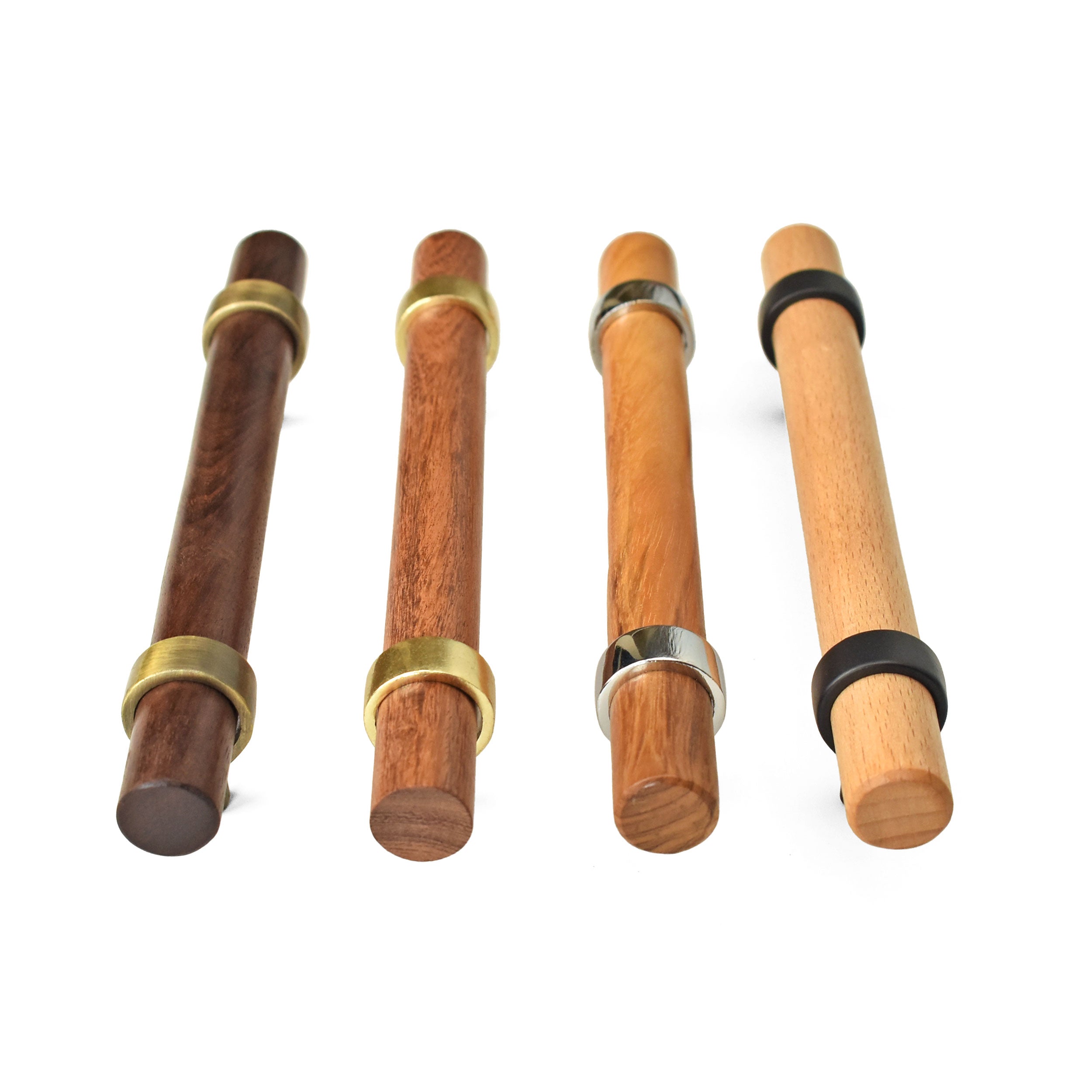 Vera Natura Adjustable Wood Cabinet Drawer Handles