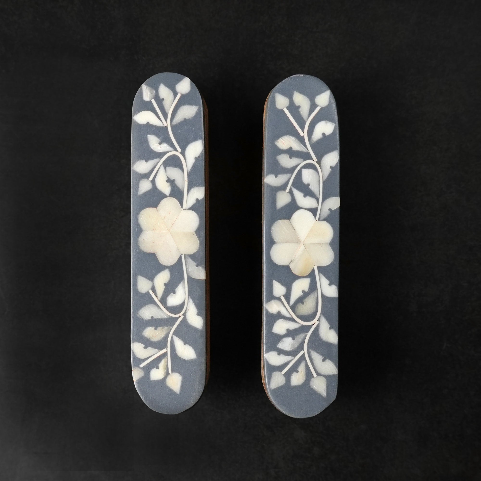 floral cabinet door handle