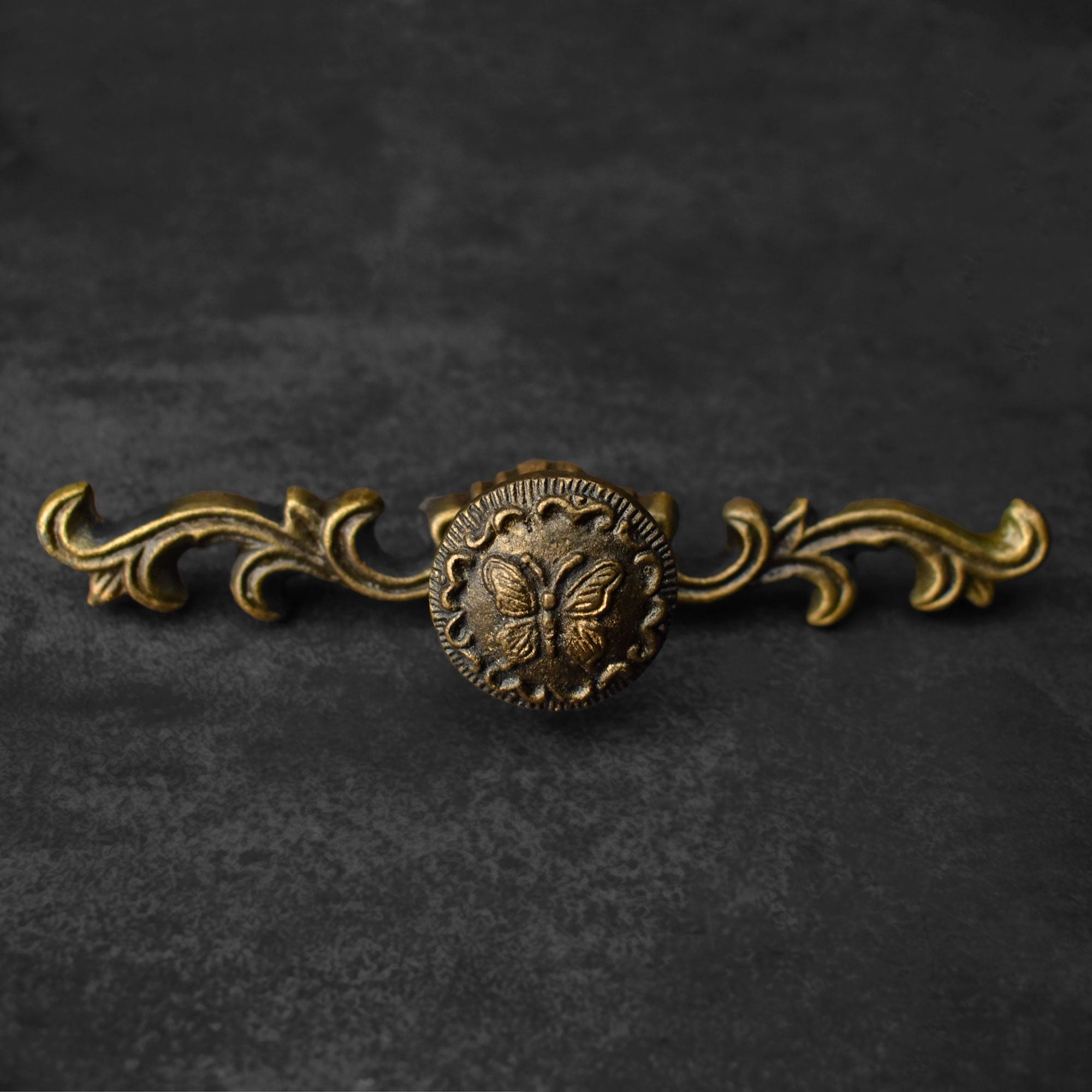 Gildra Vintage Metal Cabinet Drawer Pull Handle