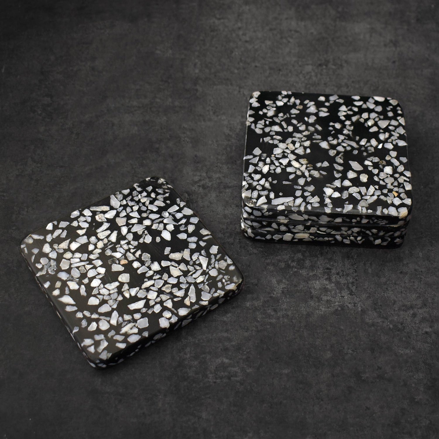 Eudora Terrazzo Coasters Set of 4