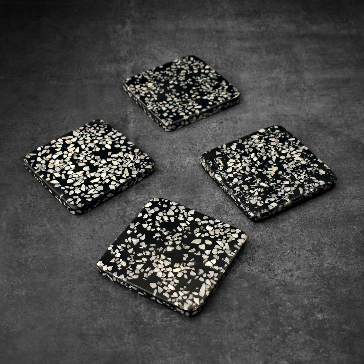 Eudora Terrazzo Coasters Set of 4