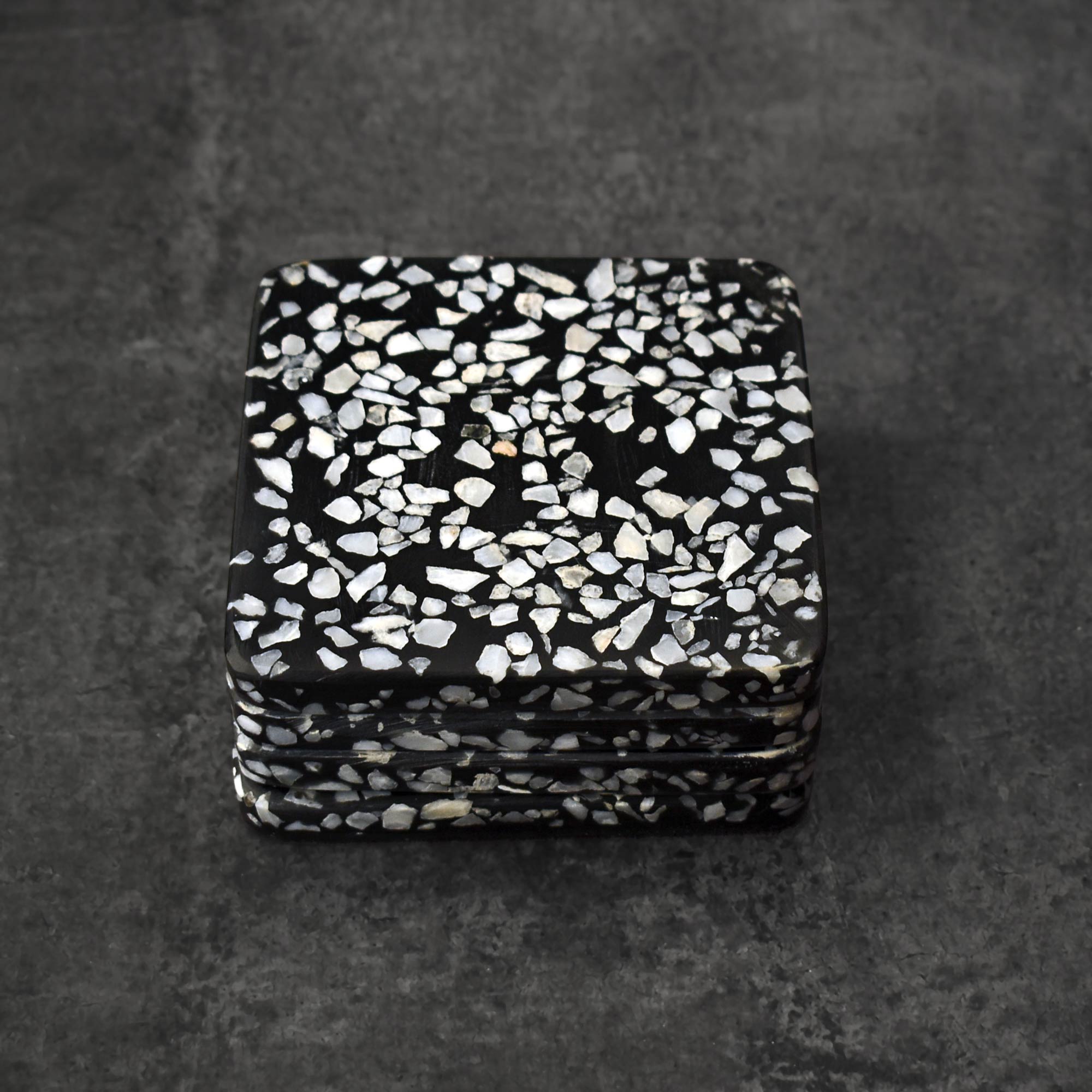 Eudora Terrazzo Coasters Set of 4
