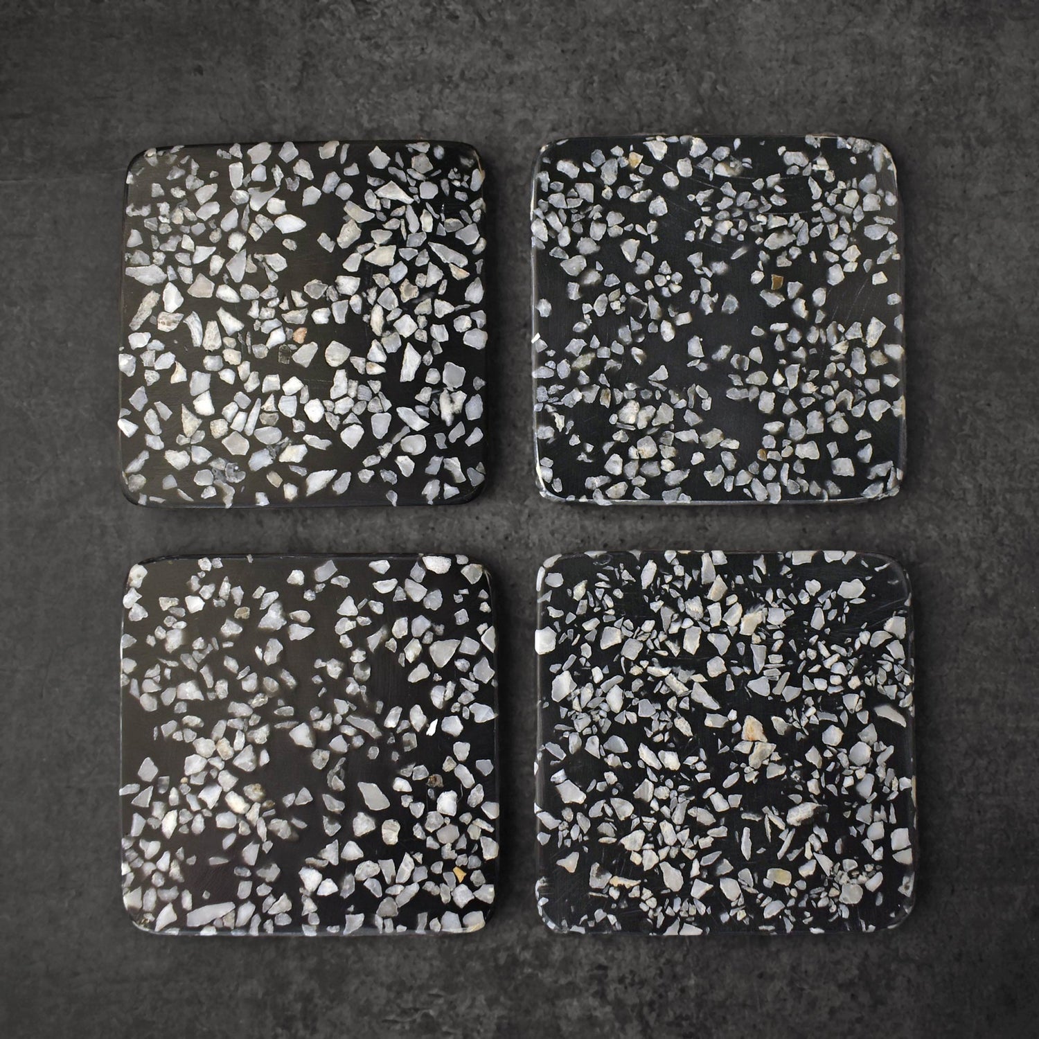 Eudora Terrazzo Coasters Set of 4