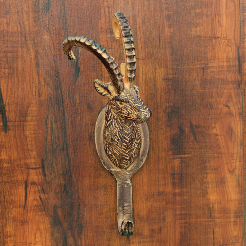Alpine Ibex Wall Hook and Hanger